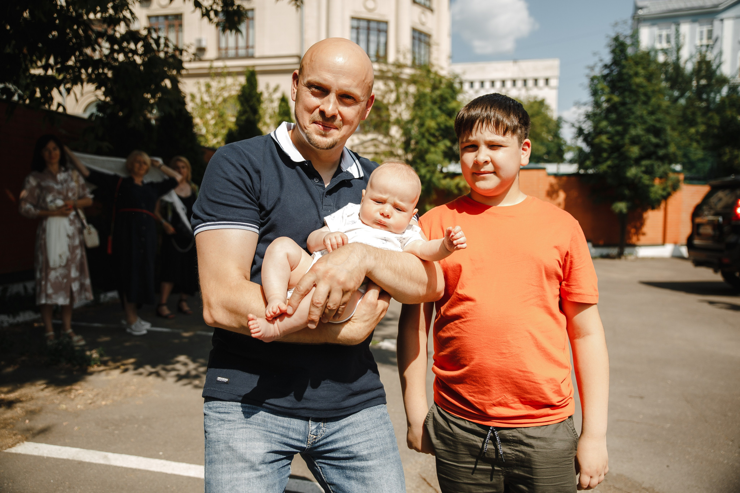 Крещение в Храме Григория Неокесарийского на Б. Полянке в Москве. Фотограф на Крещение Москва