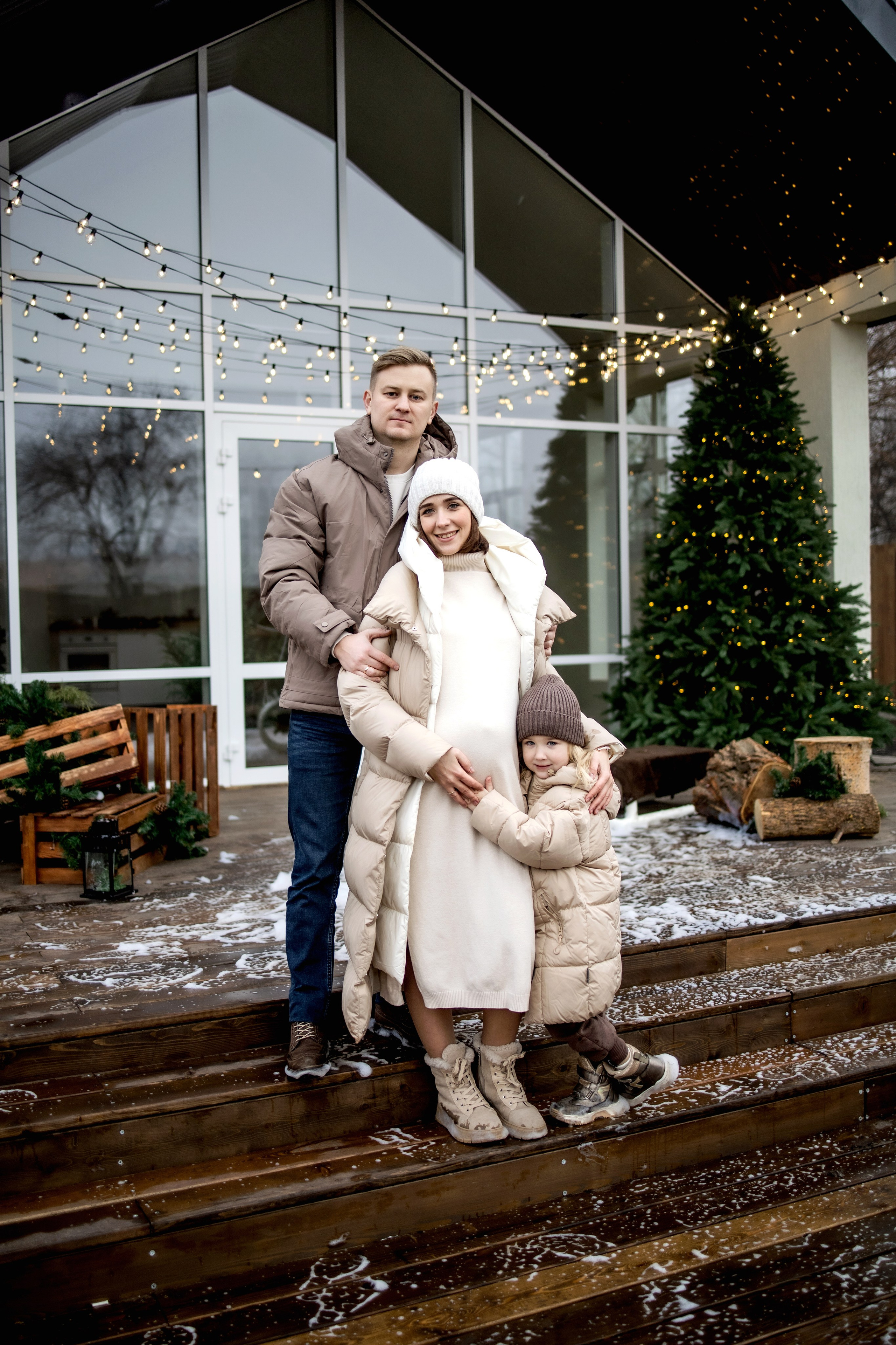 Зимняя история Тани, Артема и Лерочки. Фотограф Надежда Лукьянова