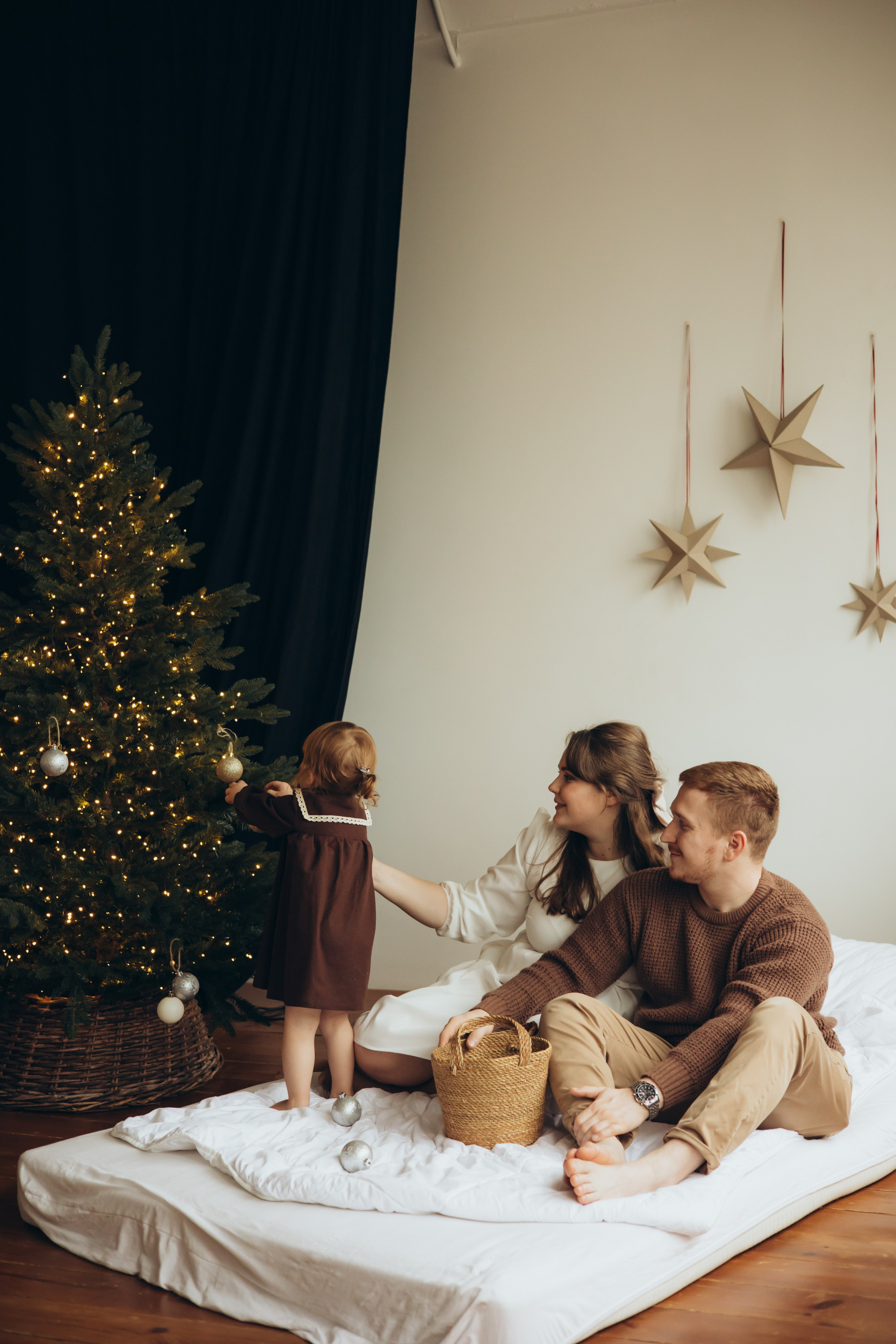 Новогодняя семейная история. Семейный фотограф Москва Юлиана Фетисова