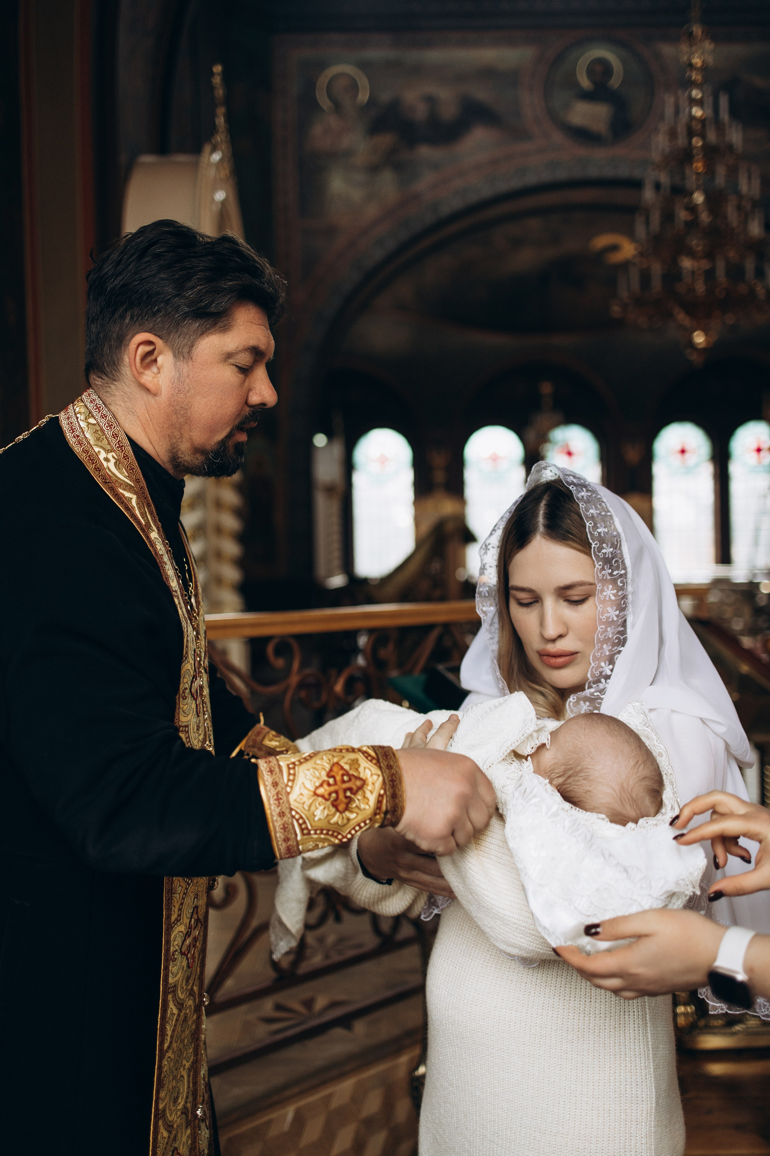 Крещение Софии. Самый теплый фотограф в Краснодаре Рябоконь Ксения