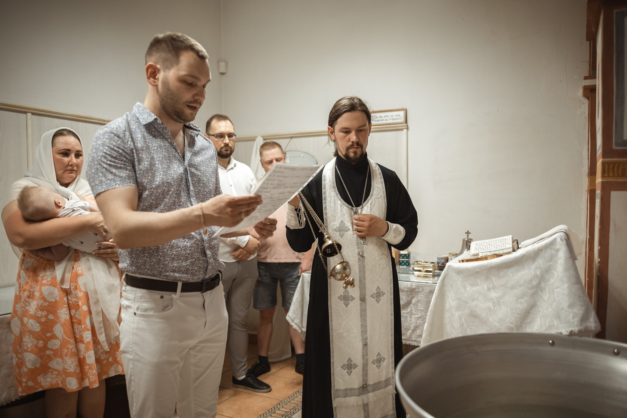 Таинство крещения Марка. Фотограф на крещение и венчание в Самаре и Тольятти Елена Арди