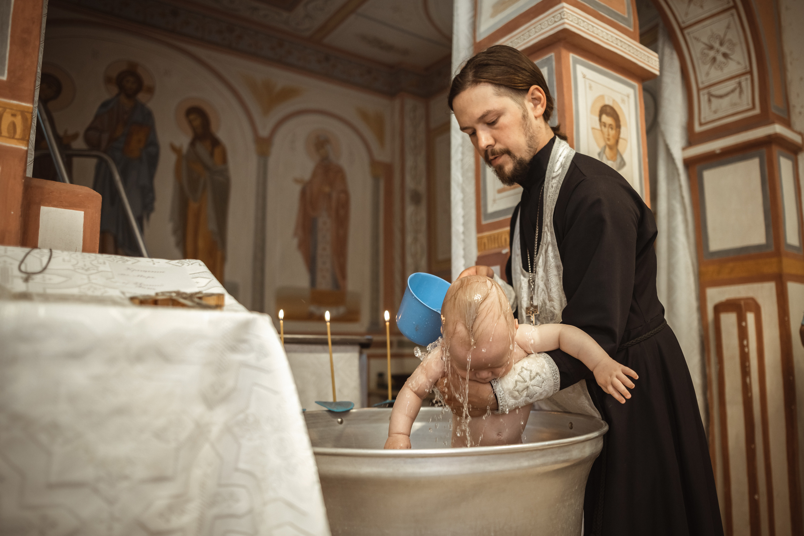 Таинство крещения Марка. Фотограф на крещение и венчание в Самаре и Тольятти Елена Арди