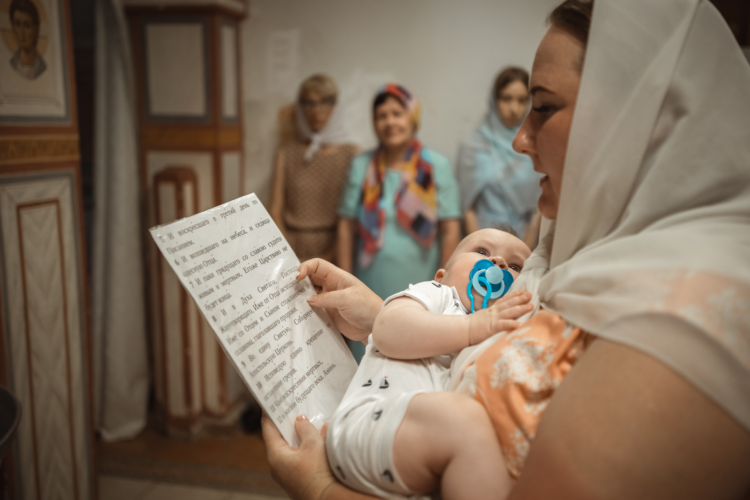 Таинство крещения Марка. Фотограф на крещение и венчание в Самаре и Тольятти Елена Арди