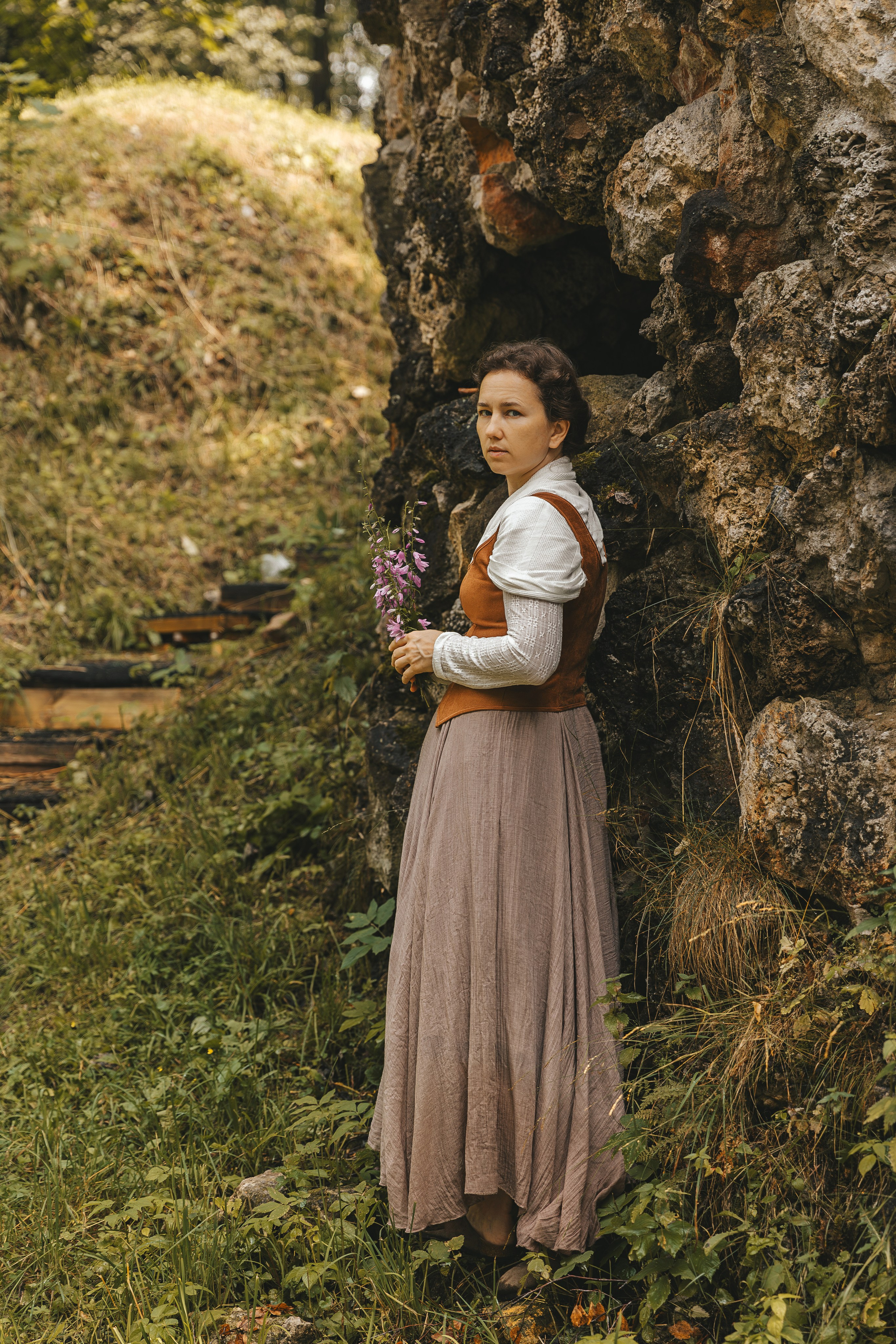 Женский портрет в историческом образе. Семейный и женский фотограф в Москве Надежда Воробьева