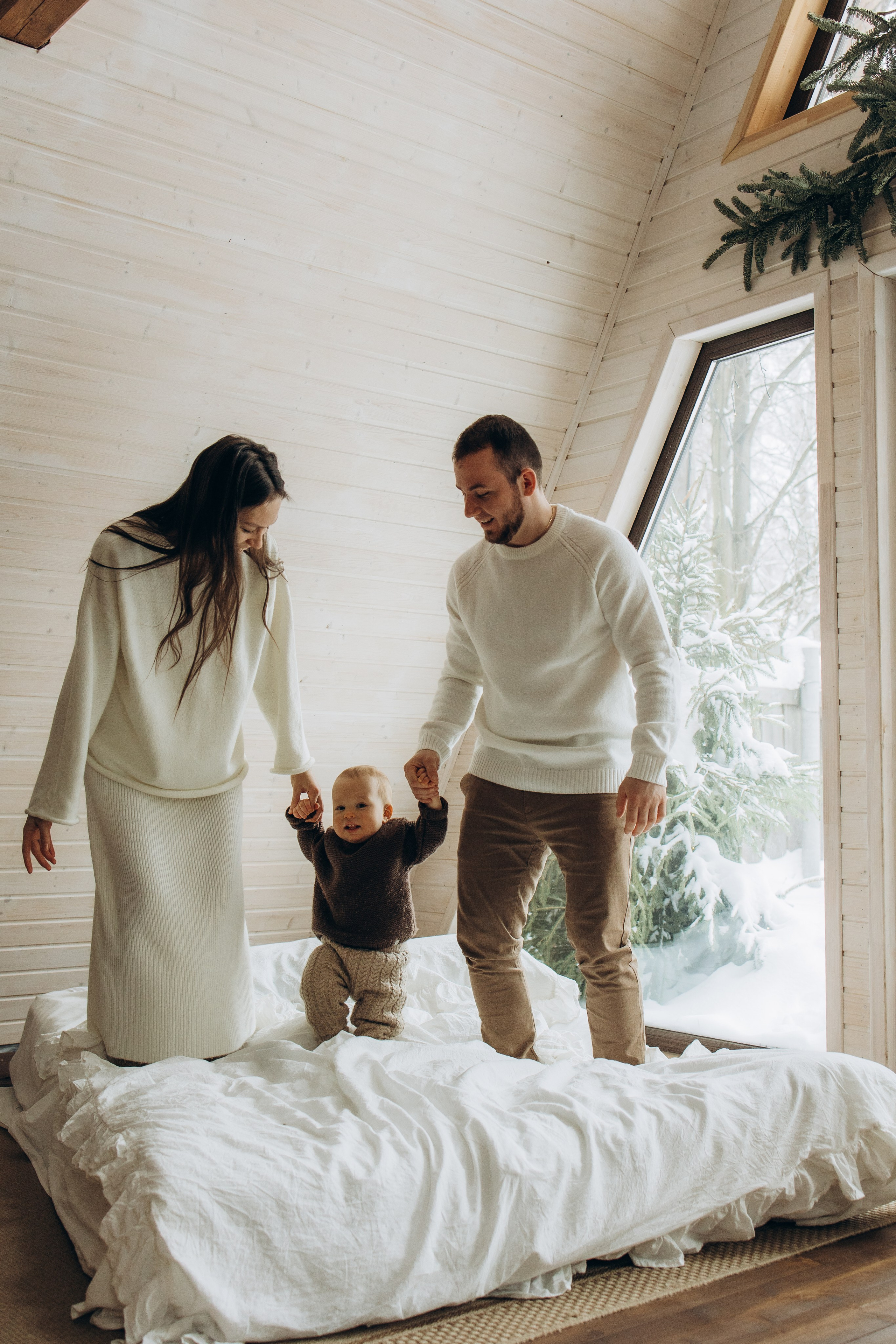 Зимняя семейная история. Семейный фотограф Москва Юлиана Фетисова