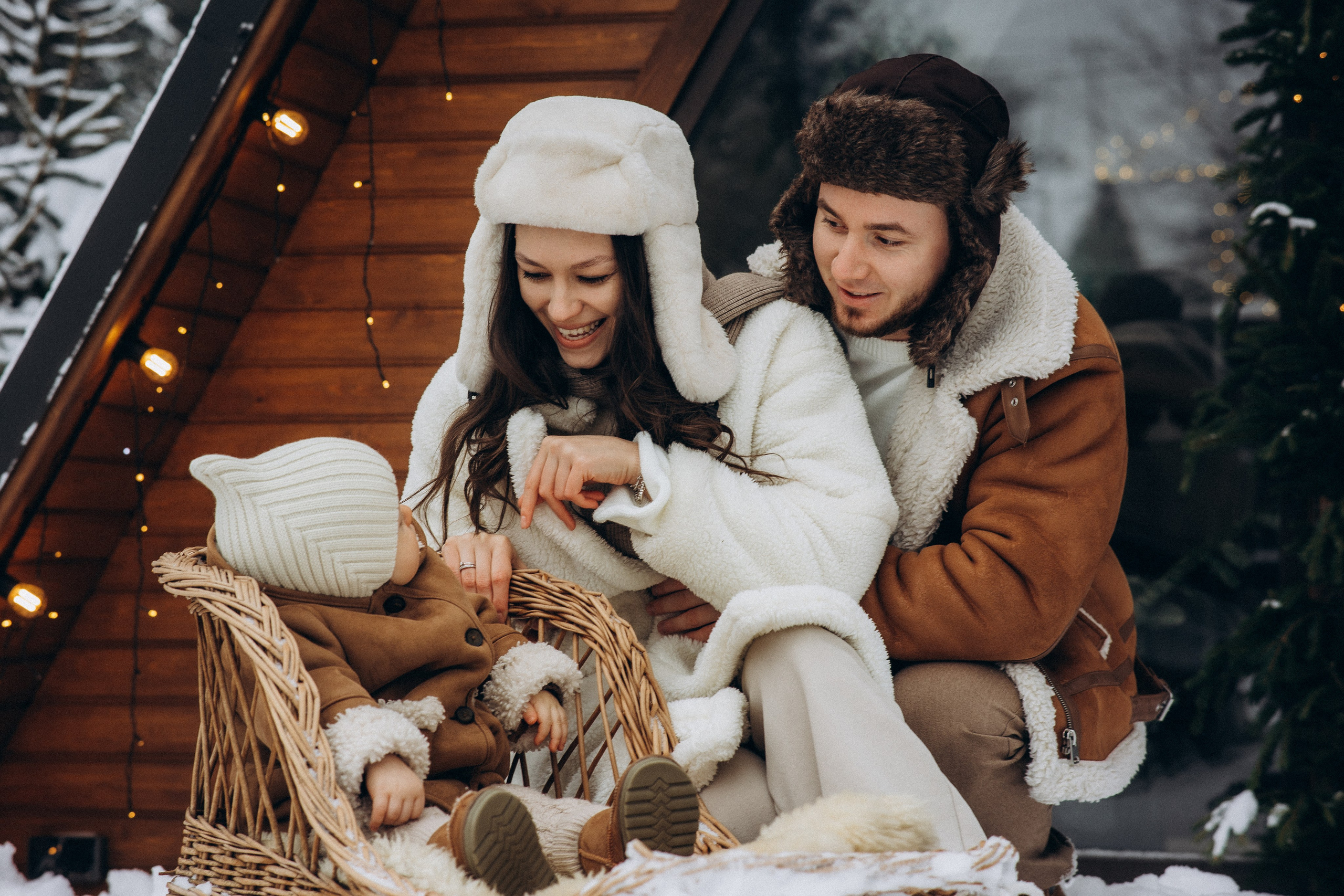 Зимняя семейная история. Семейный фотограф Москва Юлиана Фетисова