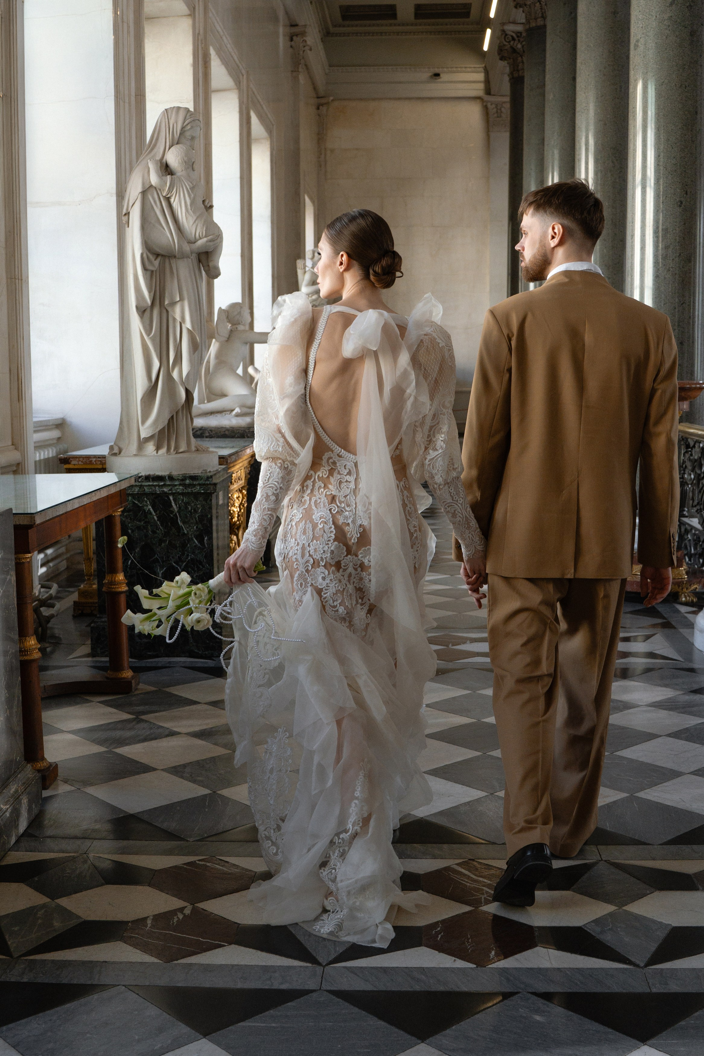 Любовь в Эрмитаже. Свадебный фотограф в Уфе Лилия Сова