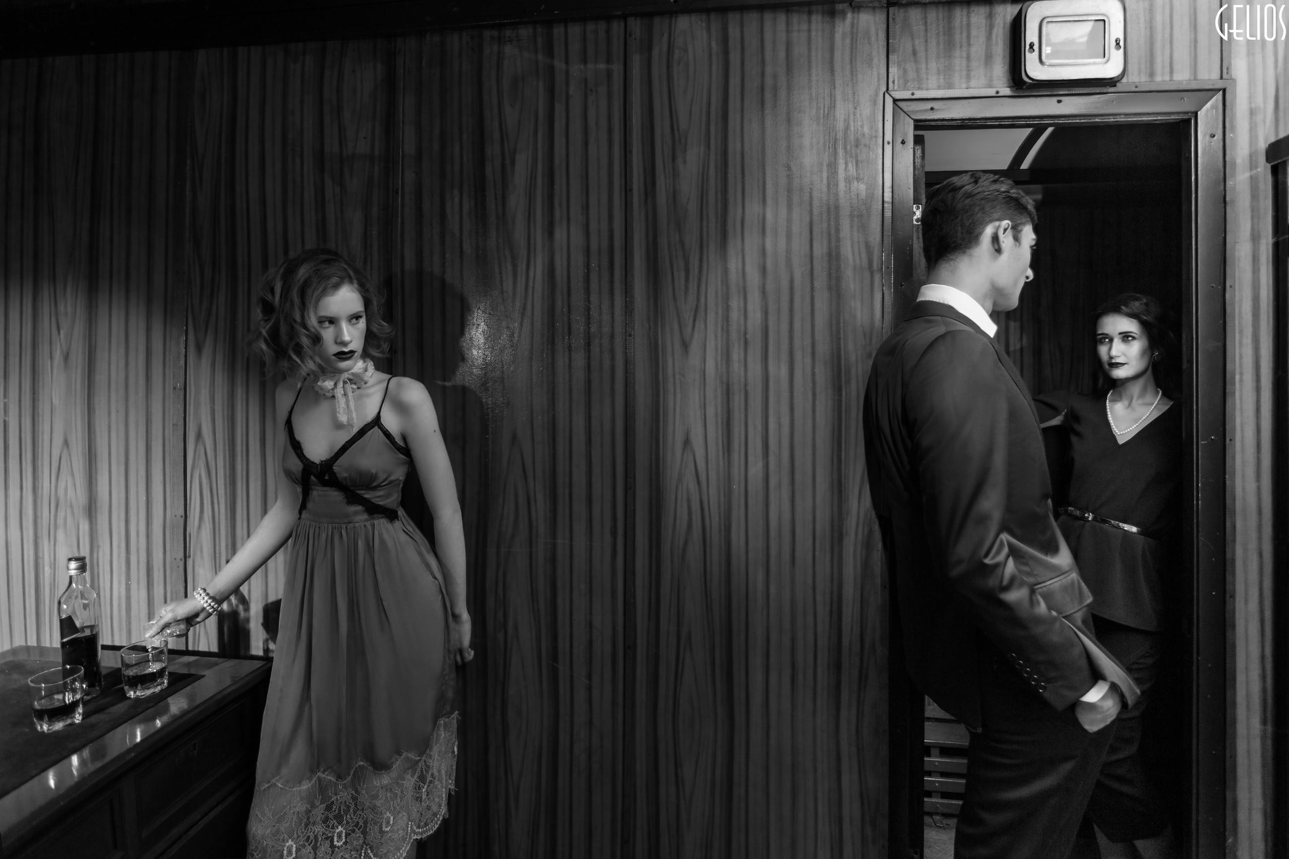 Ограбление в кенигсбергском экспрессе. Фотостудия «Gelios». Фотосессии в Калининграде