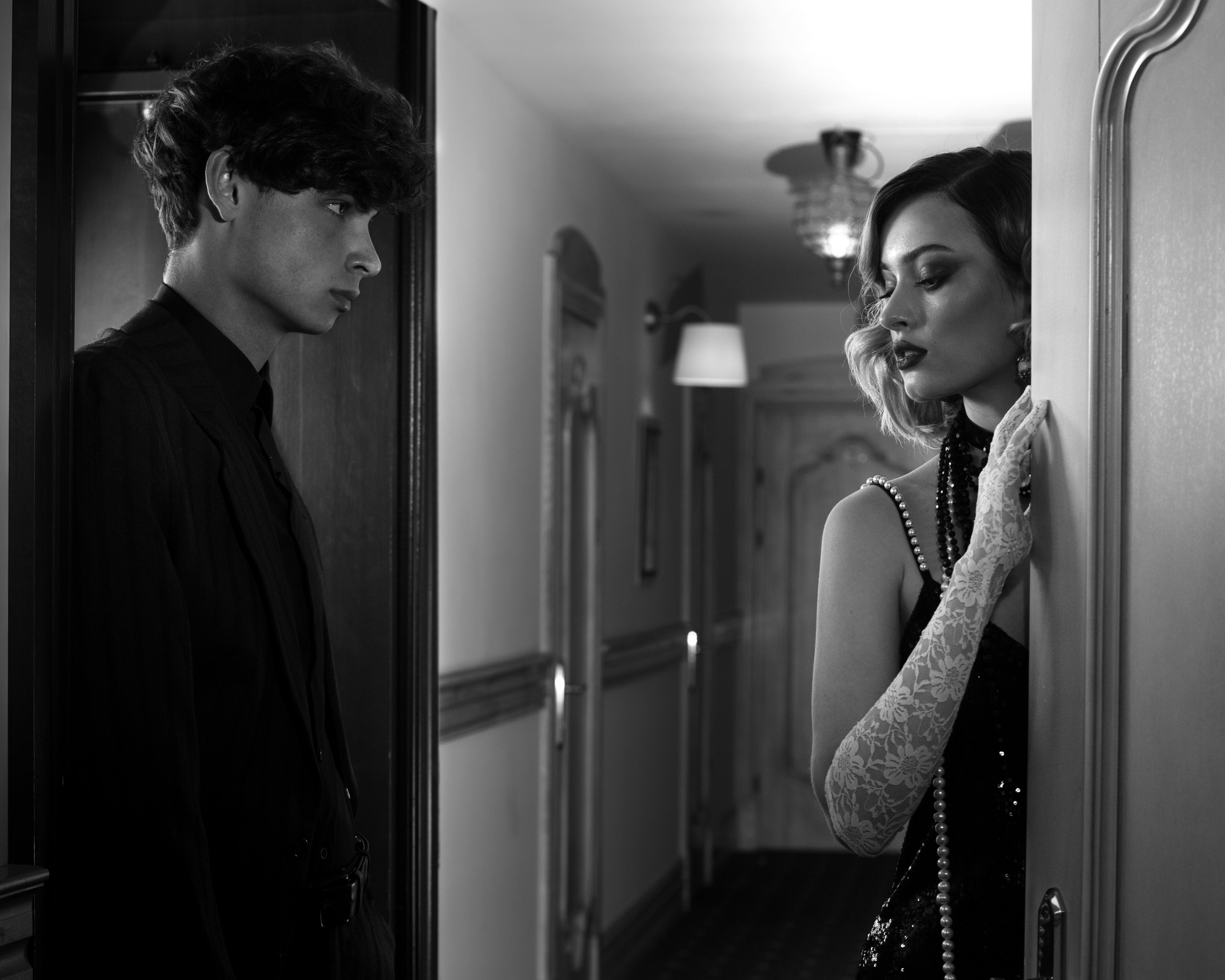 Love story по мотивам нуарных фильмов. Фотостудия «Gelios». Фотосессии в Калининграде