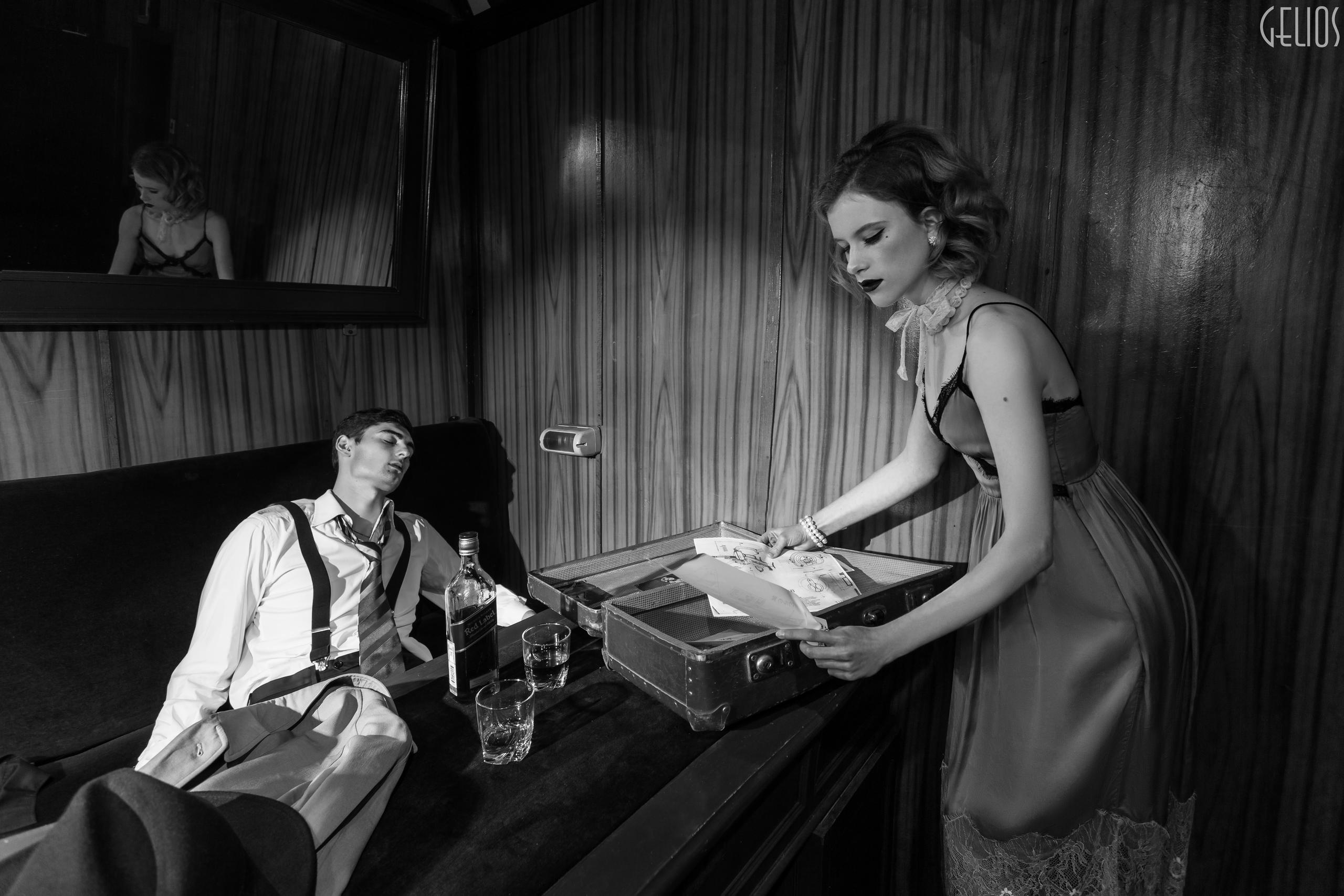 Ограбление в кенигсбергском экспрессе. Фотостудия «Gelios». Фотосессии в Калининграде