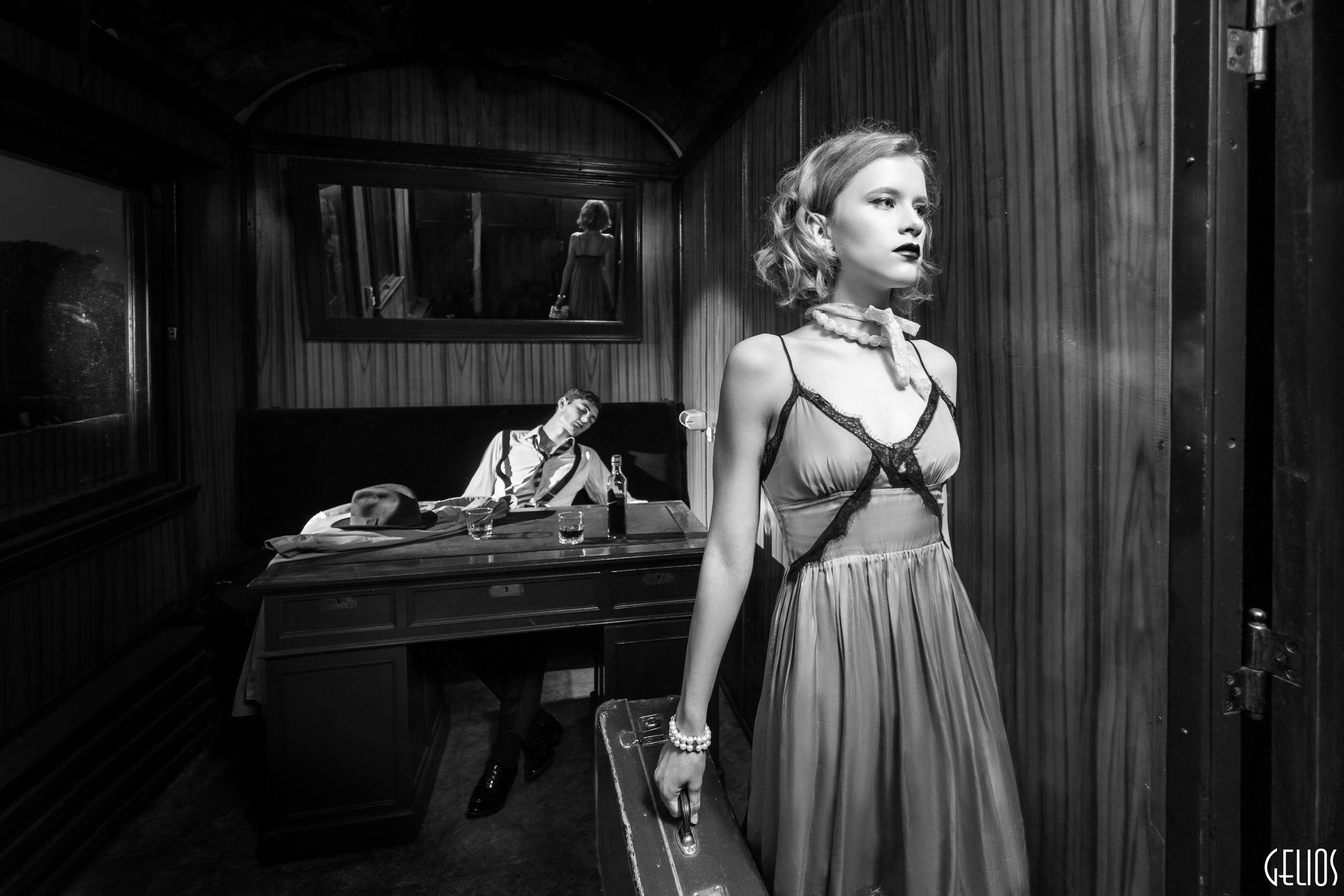 Ограбление в кенигсбергском экспрессе. Фотостудия «Gelios». Фотосессии в Калининграде