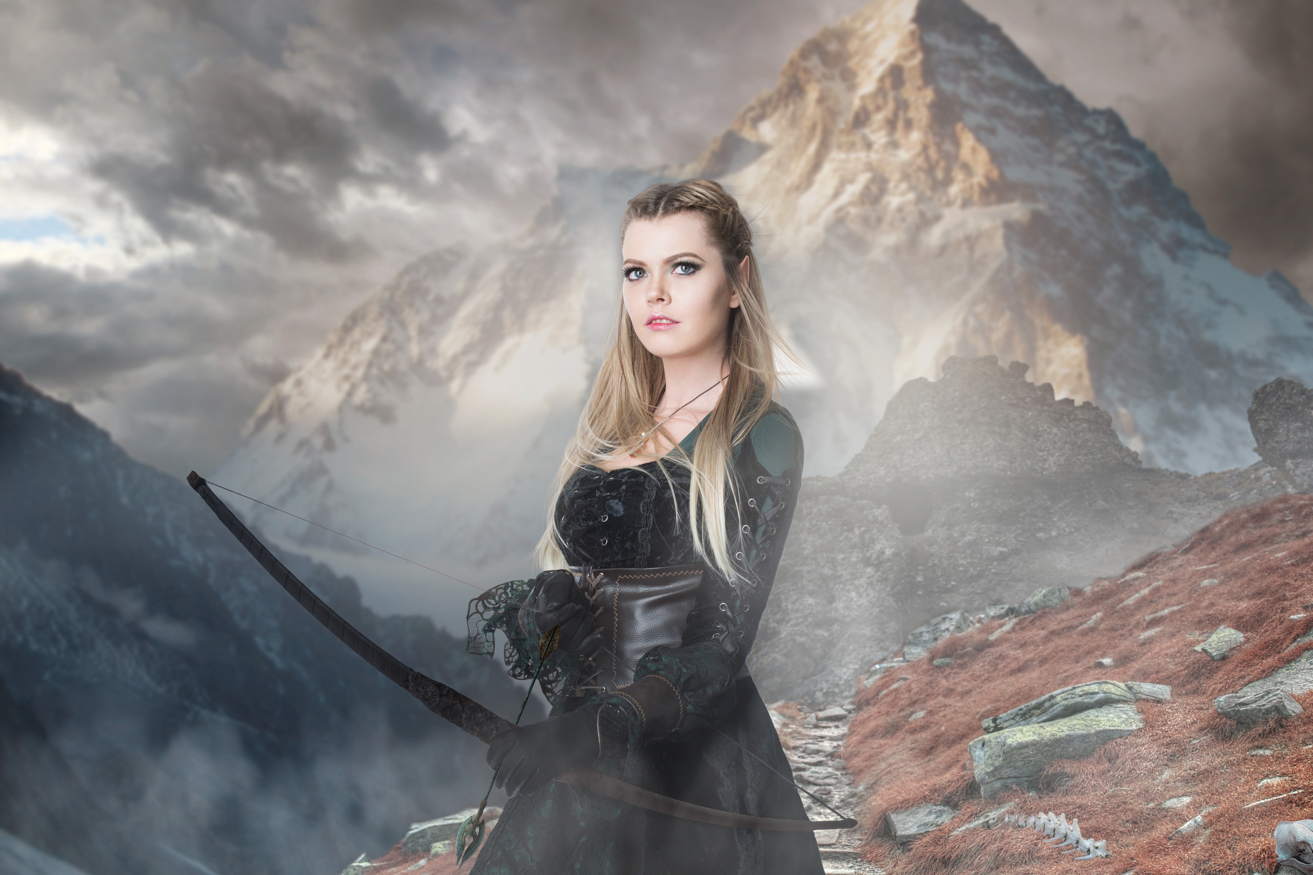 Эльф, охотник на драконов. Фотостудия «Gelios». Фотосессии в Калининграде