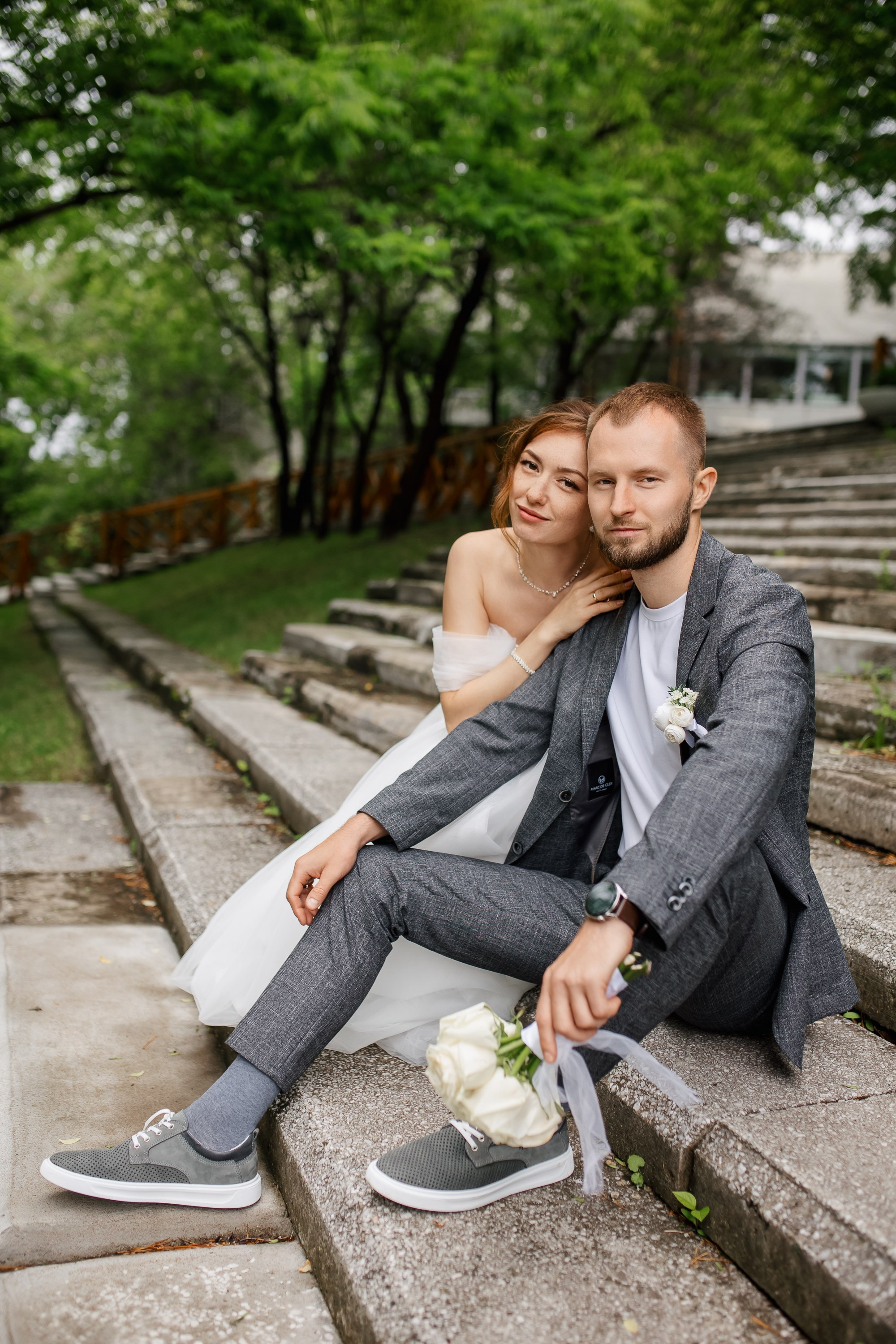 Константин и Антонина. Набережная.Дом Офицеров. Свадебный фотограф в Хабаровске