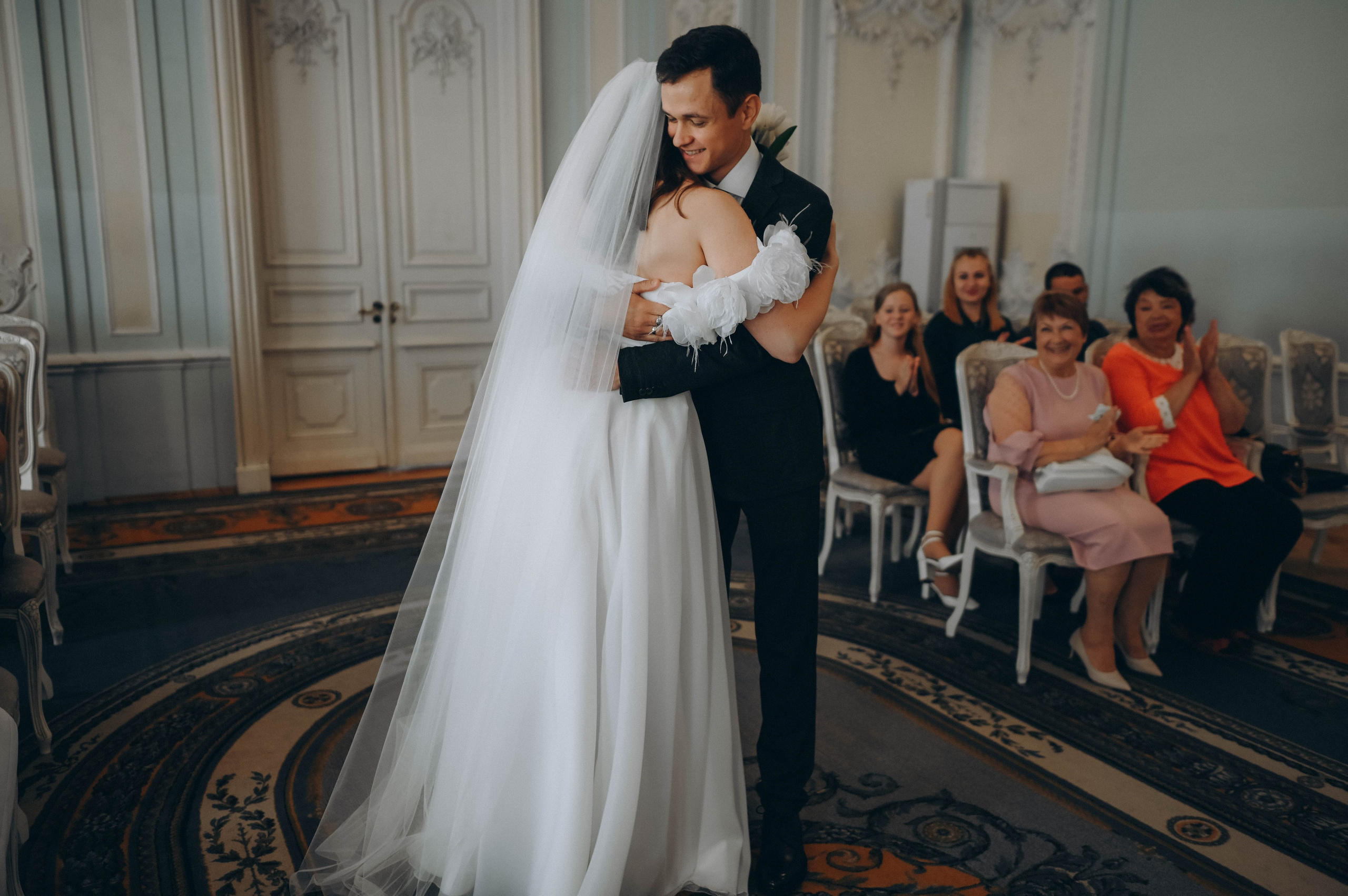 Роспись во 2 дворце. Ксения и Иван. Семейный и свадебный фотограф в Санкт-Петербурге Яна