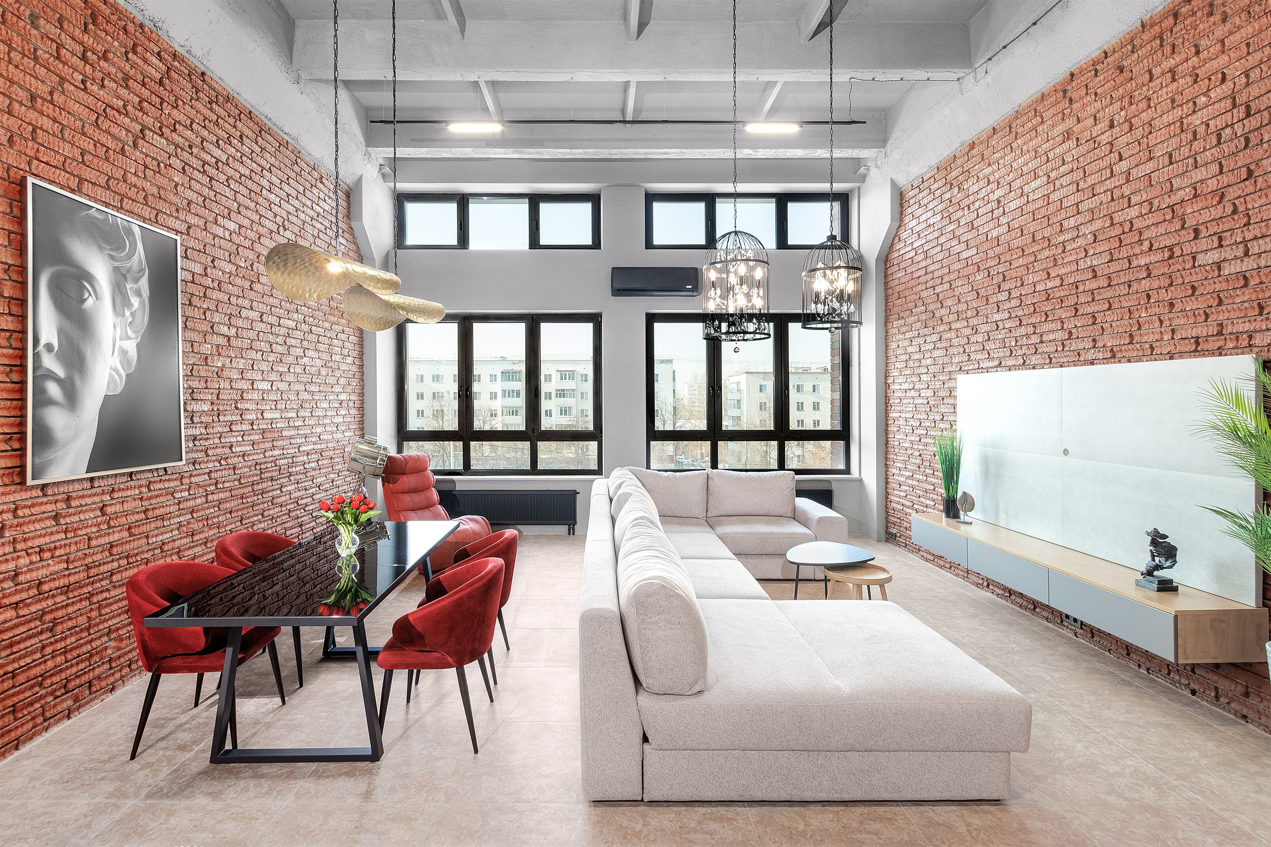 Квартира в стиле лофт в Уфе