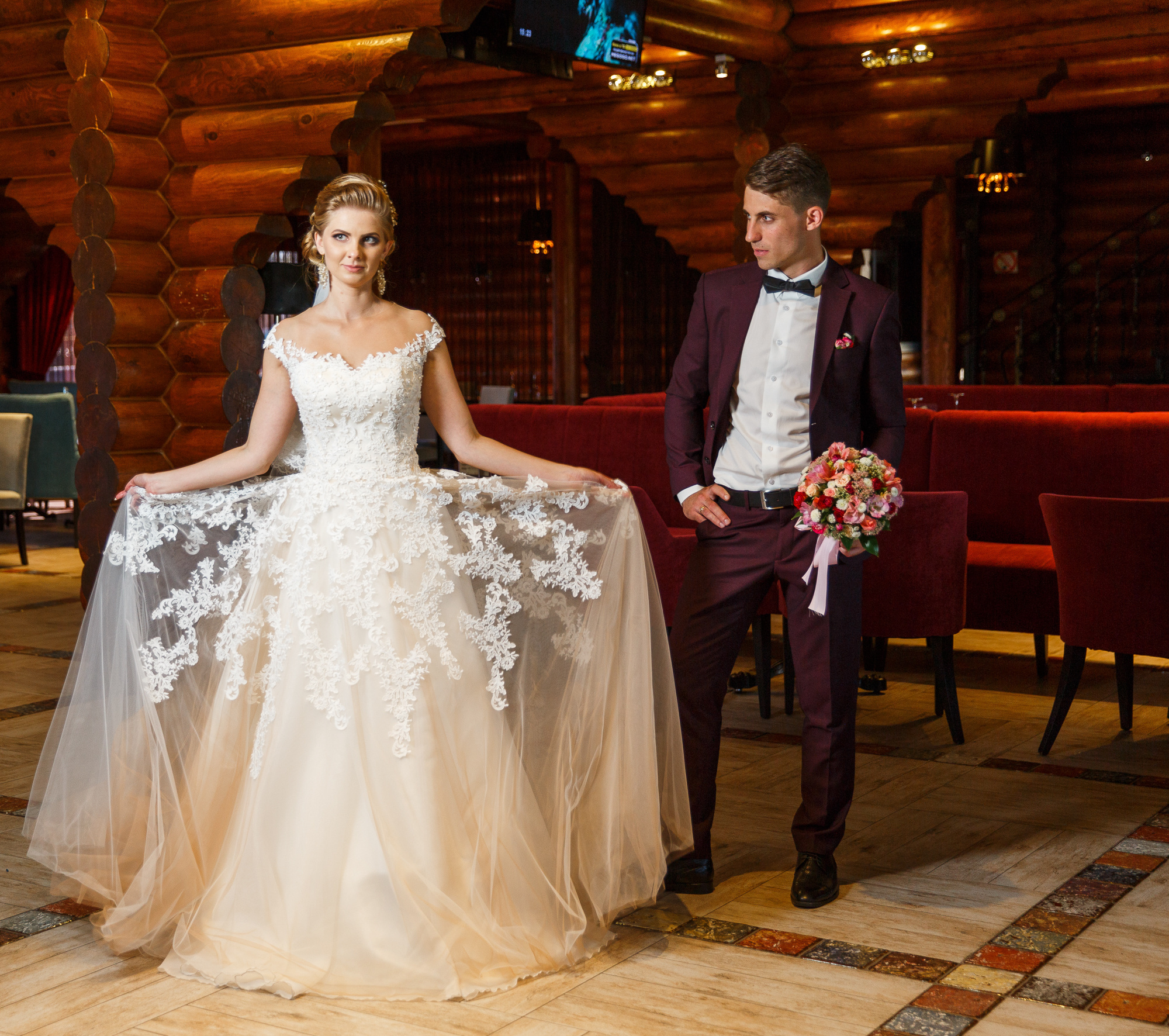 Renatphoto-Пример свадебных фотографий в базовой обработке. Профессиональная фотосъёмка интерьеров, предметная фотосессия еды для меню г. Анапа