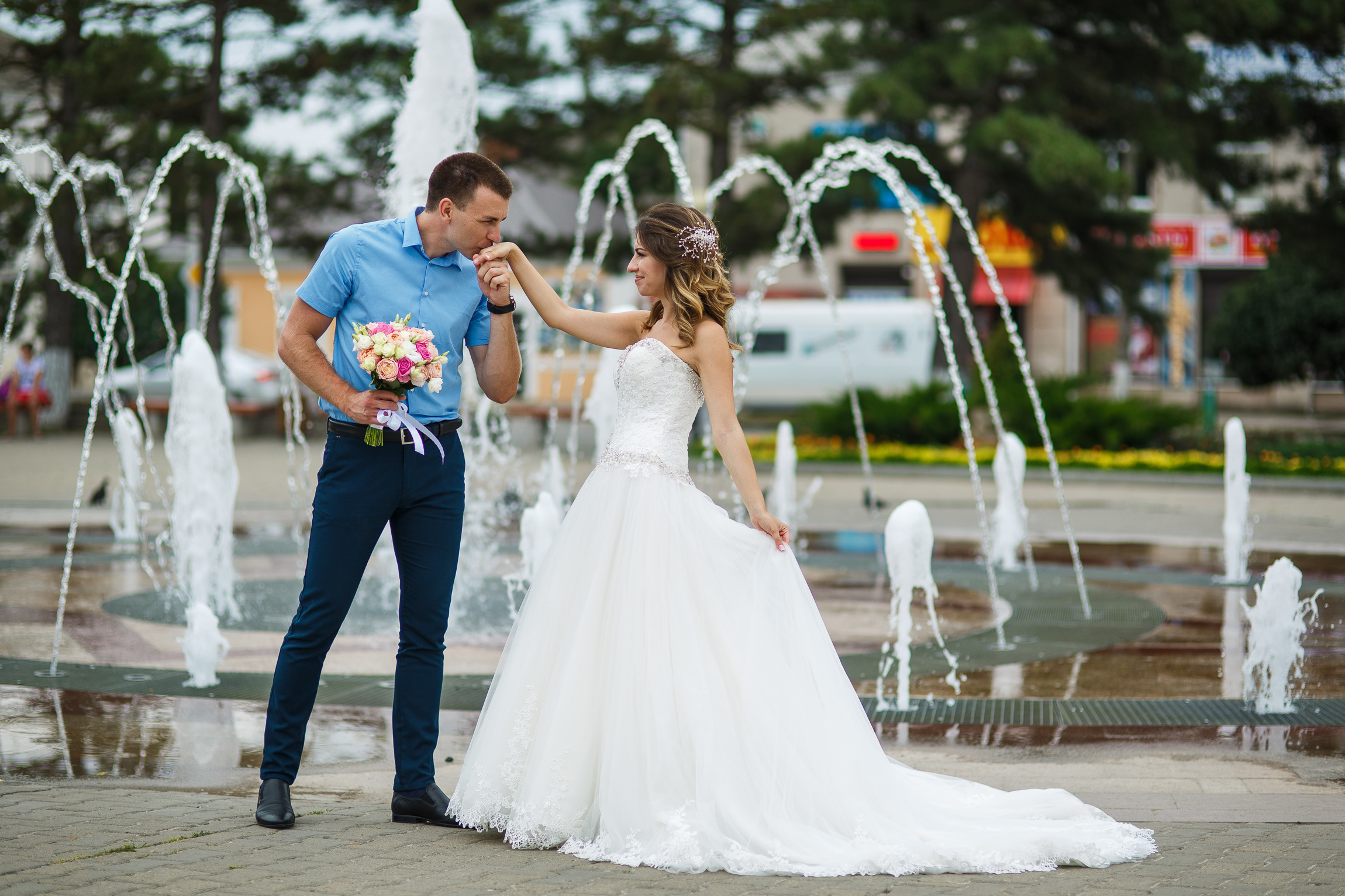 Renatphoto-Пример свадебных фотографий в базовой обработке. Профессиональная фотосъёмка интерьеров, предметная фотосессия еды для меню г. Анапа