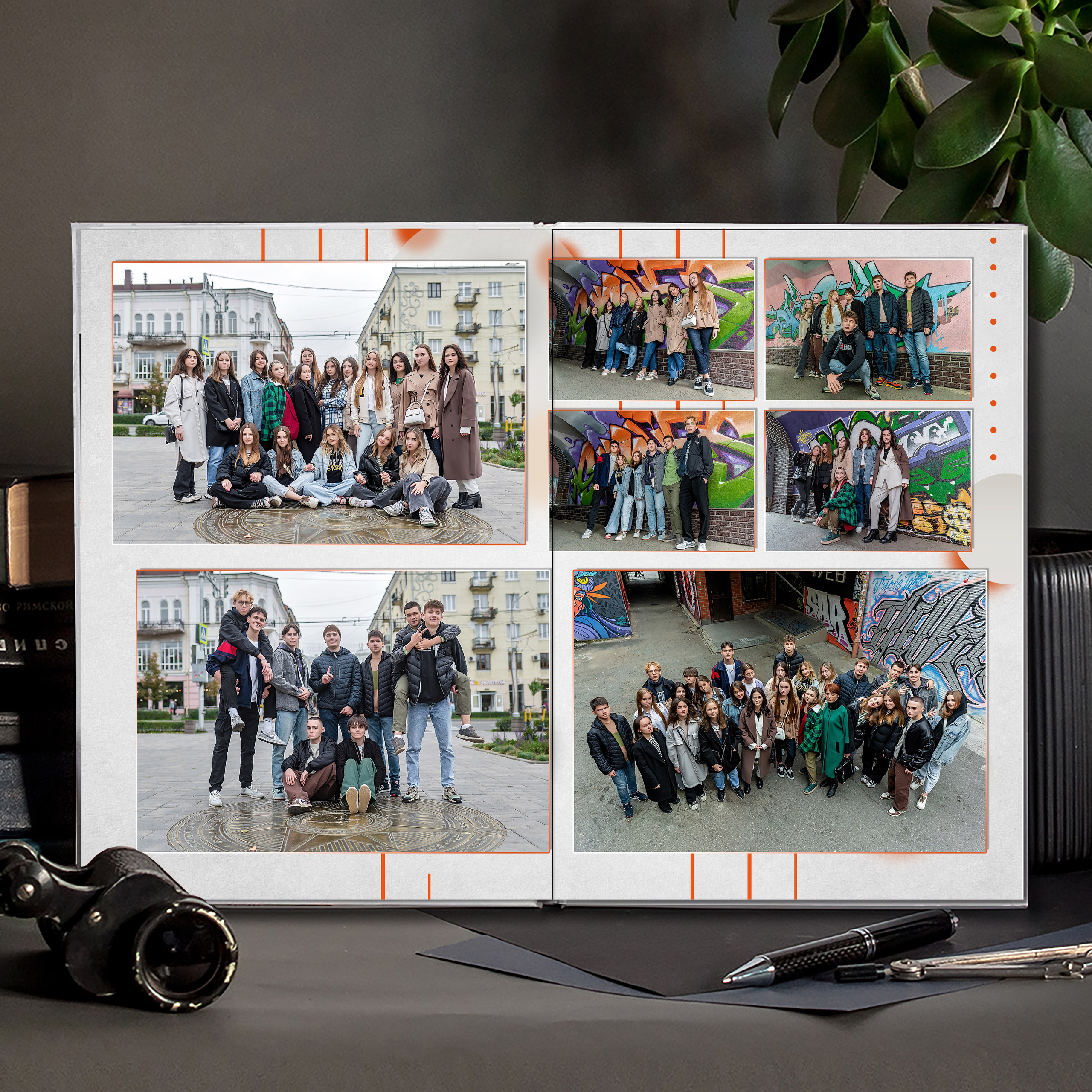 Выпускной альбом для выпускников школы (Дизайн № 235). Современные Выпускные Альбомы в Ростове-на-Дону