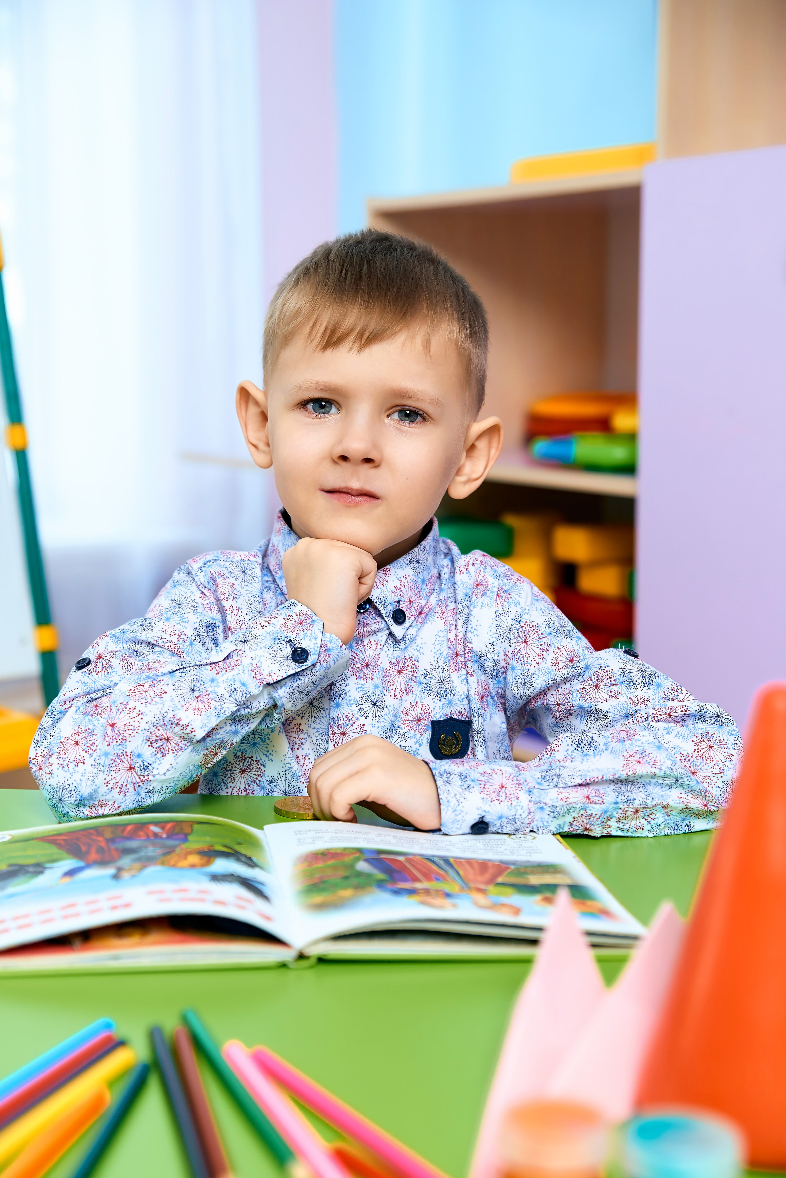 Группа Капельки Детский сад Глазуновка выпуск 2024. Фотограф в Орле Павел Черкасов