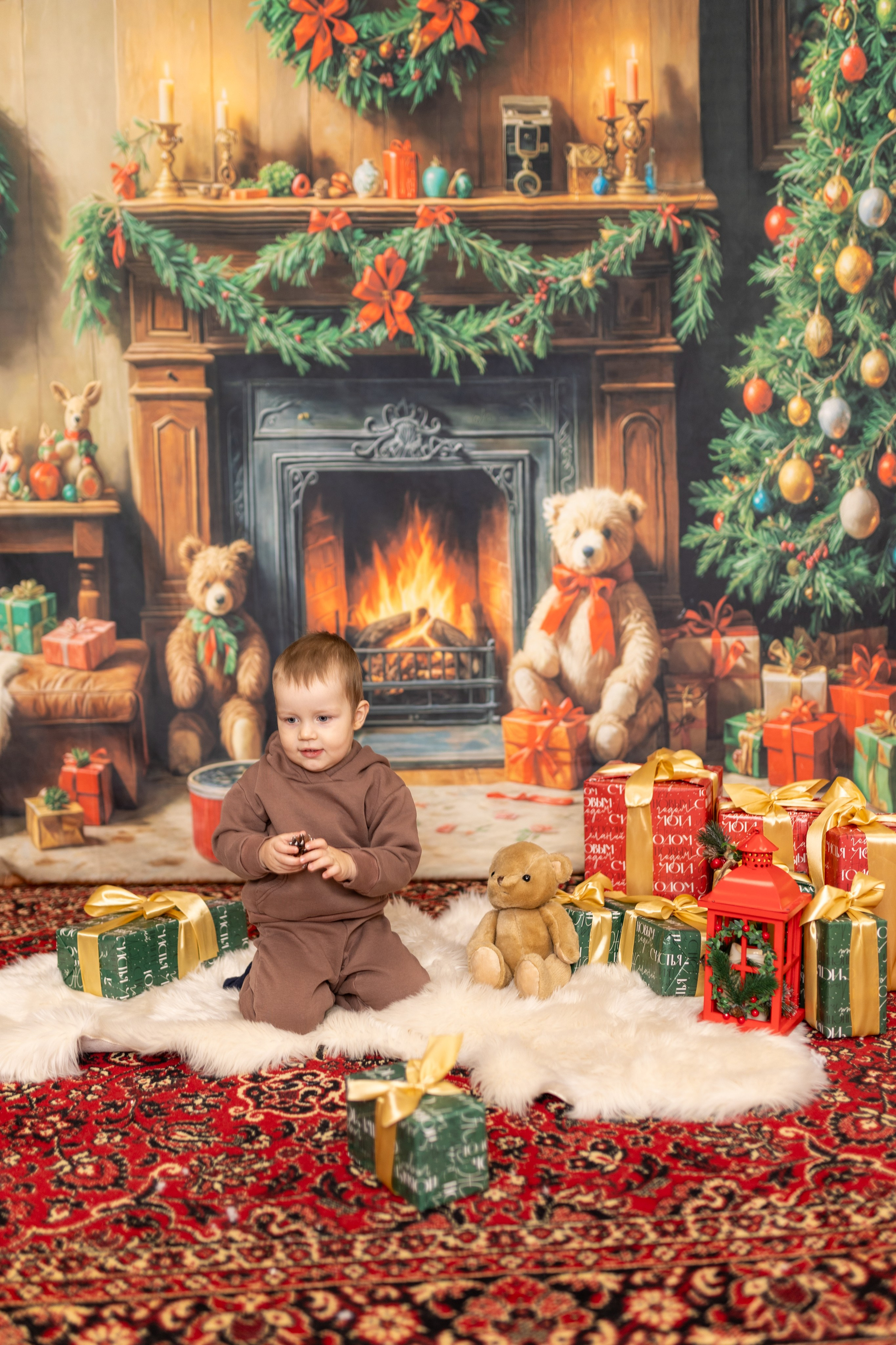 Новогодние. Фотограф новорожденных. Детский и семейный фотограф Марьяна Юдина