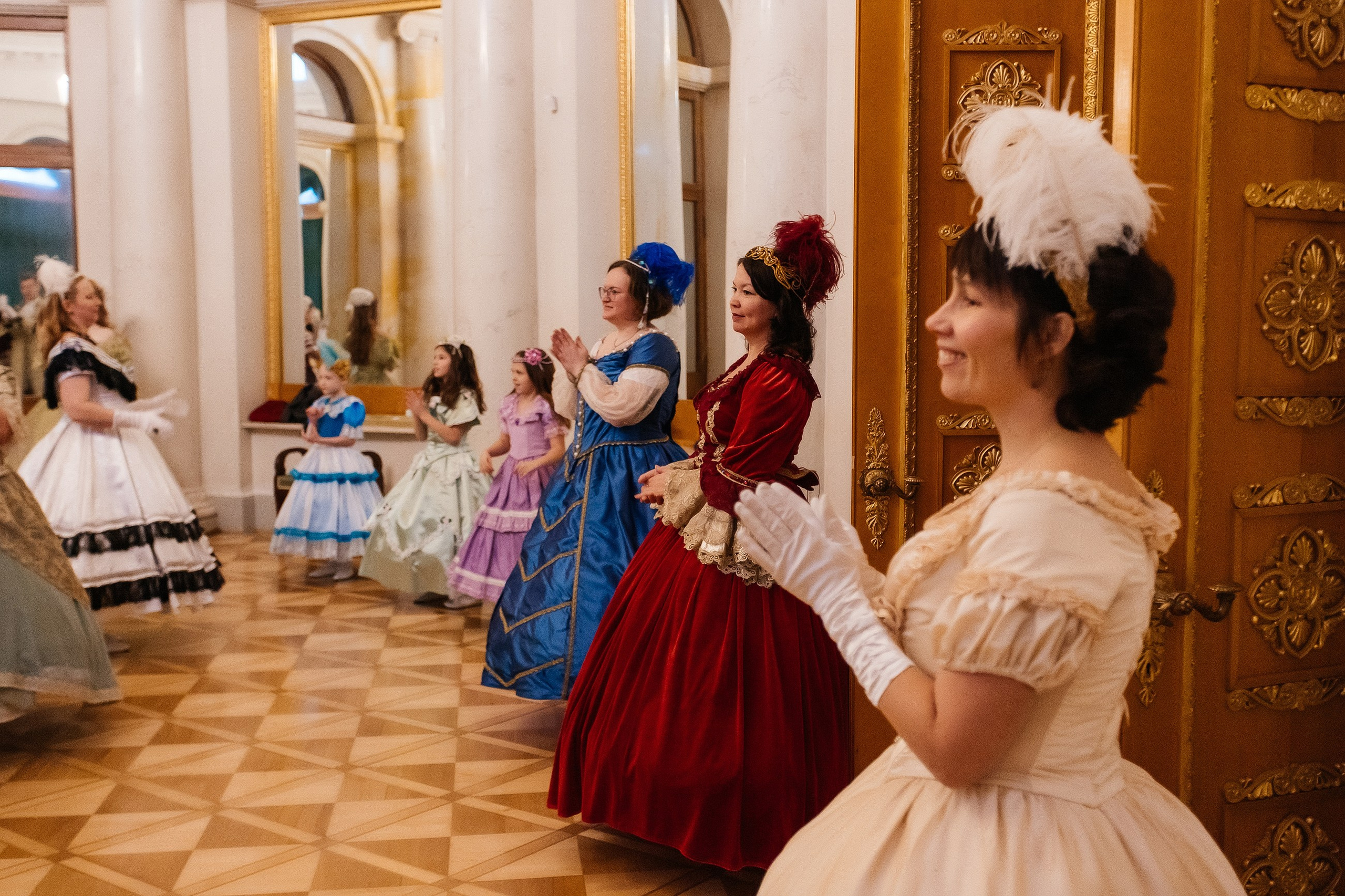Костюмированный бал во дворце. Фотограф в Санкт-Петербурге Юлия Ласкари