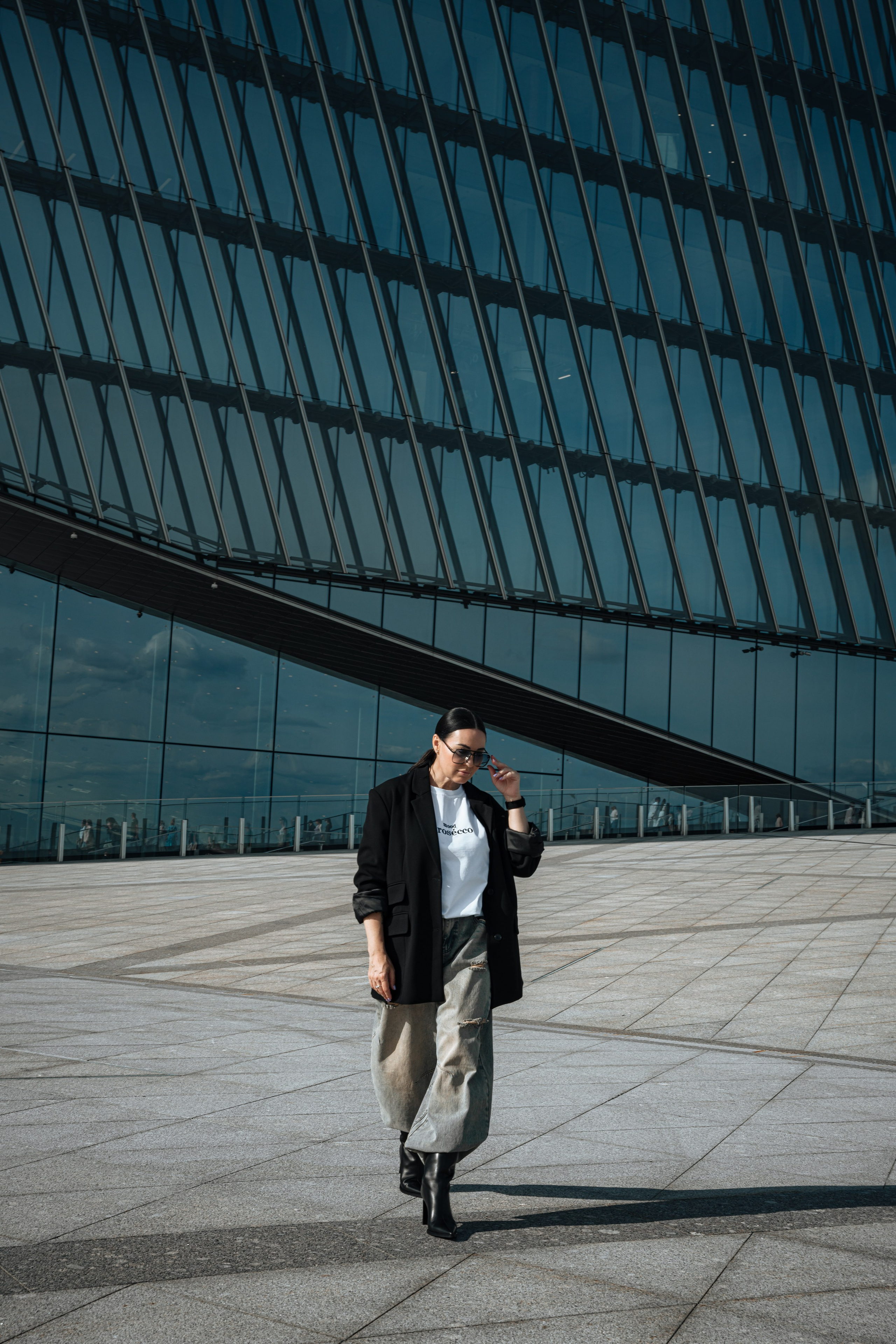 Елена. Лахта центр. Портретный фотограф в Санкт-Петербурге Дмитриева Наталия