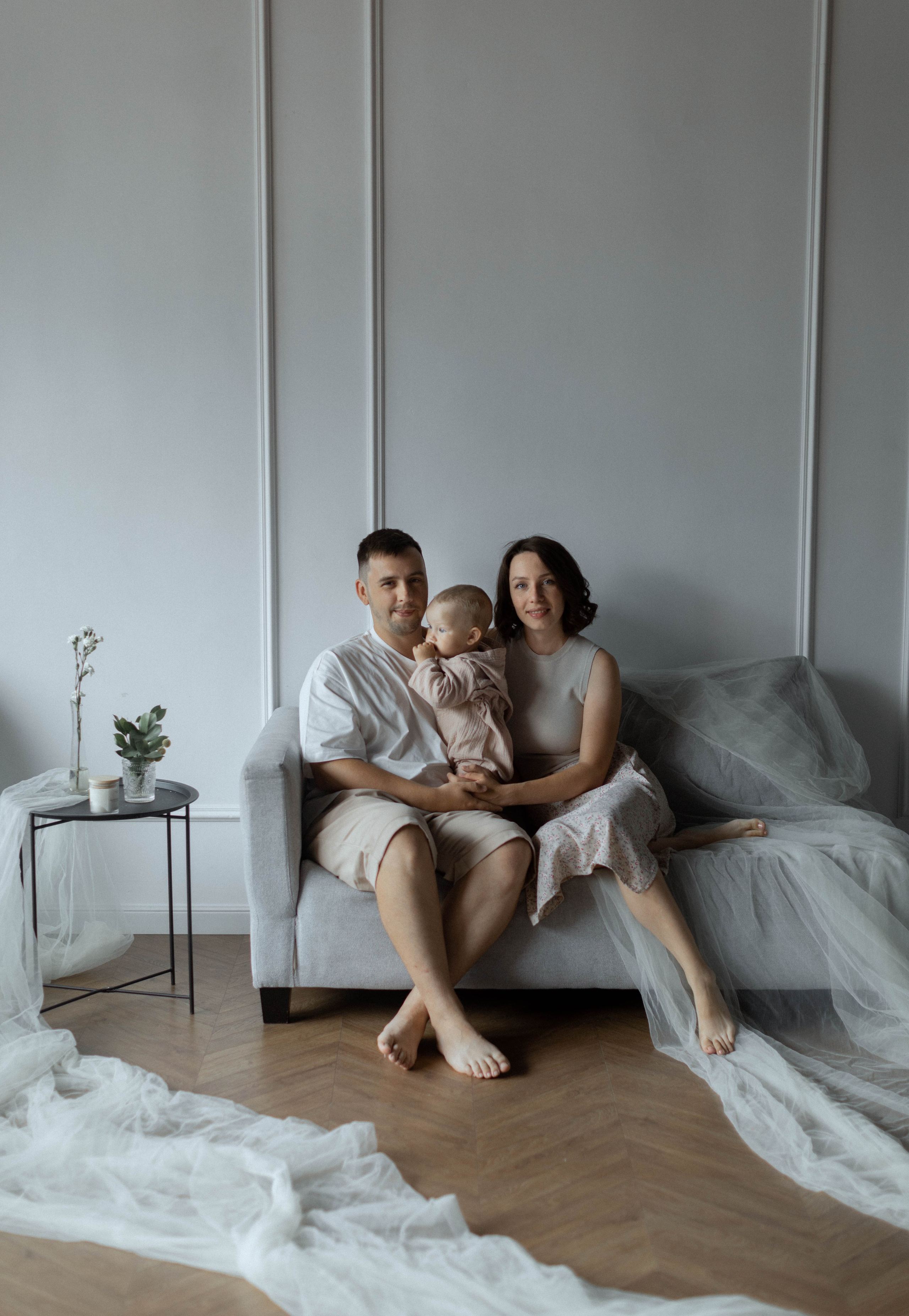 Артем, Виктория и их малыш