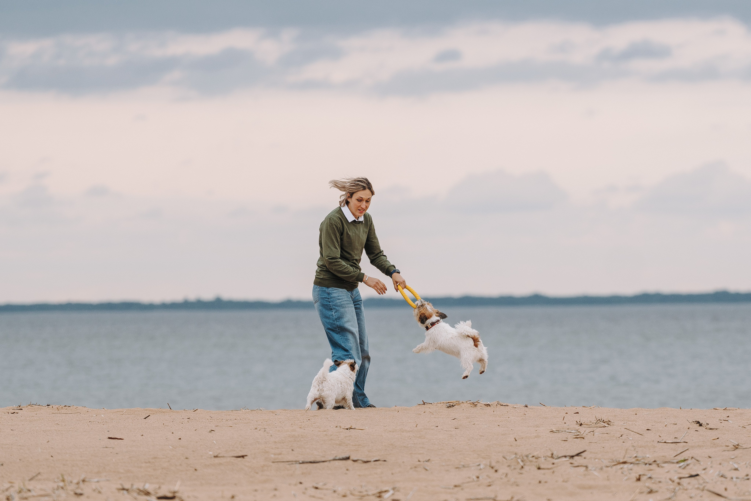 Оля, Ларс и Лукас. Фотограф анималист в Спб недорого Олеся Майорова