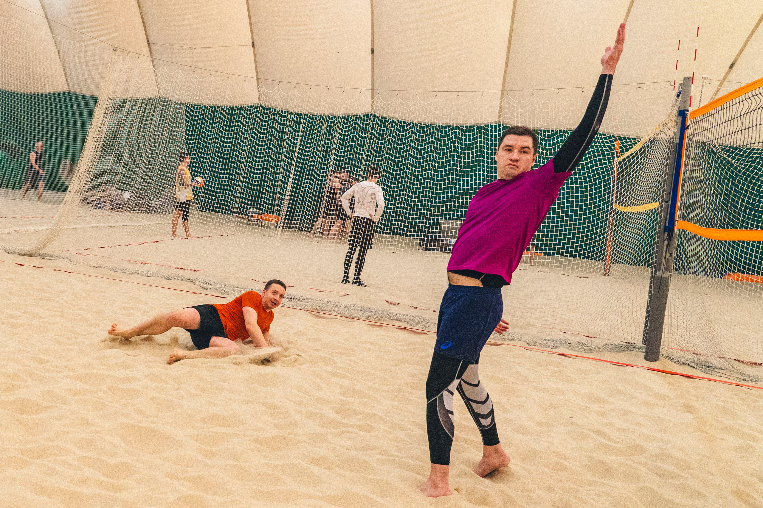 Пляжный волейбол. Фотограф Владимир Бакарюк