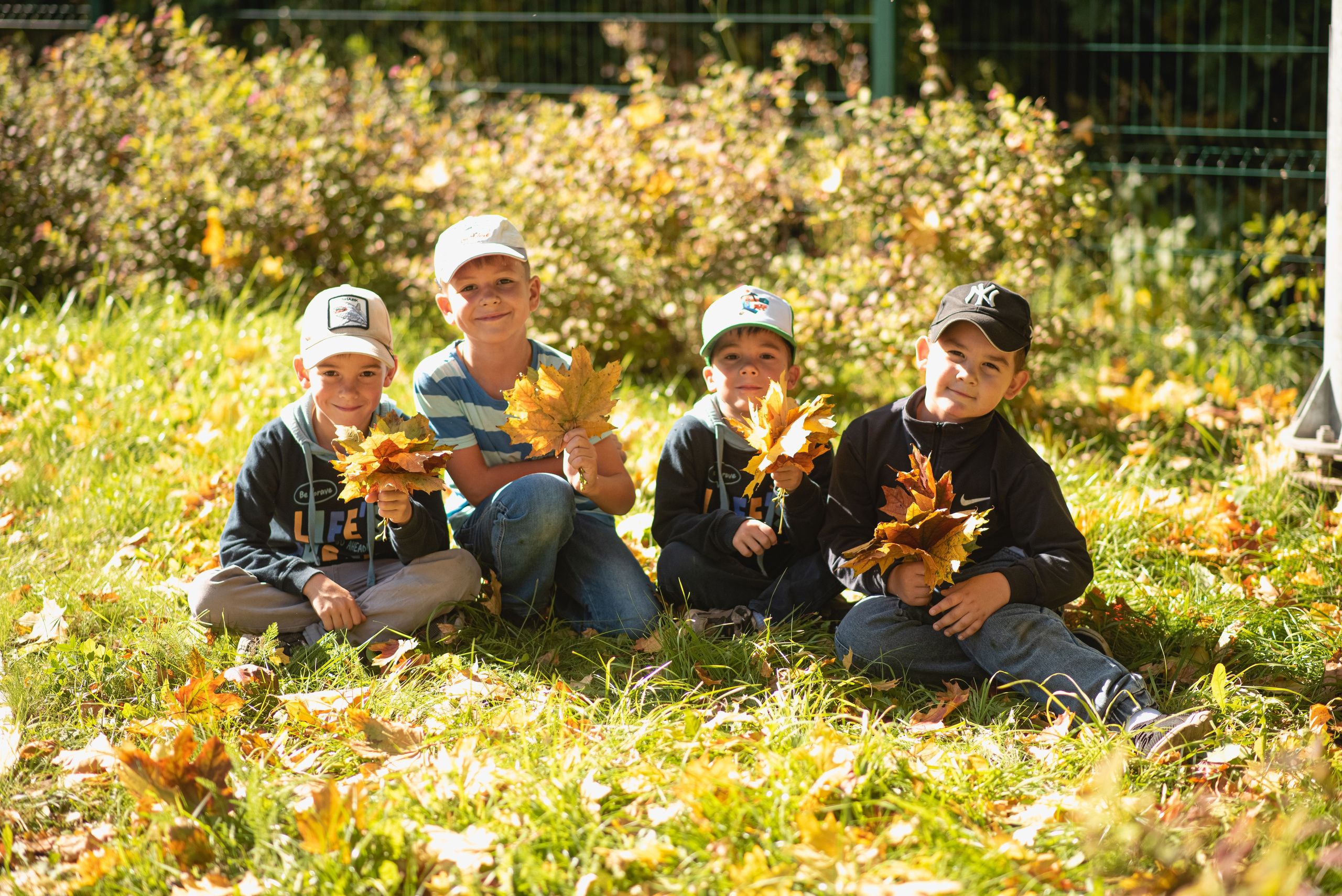 Детский сад. Осенняя прогулка. Семейный и детский фотограф в Туле Светлана Воронкова