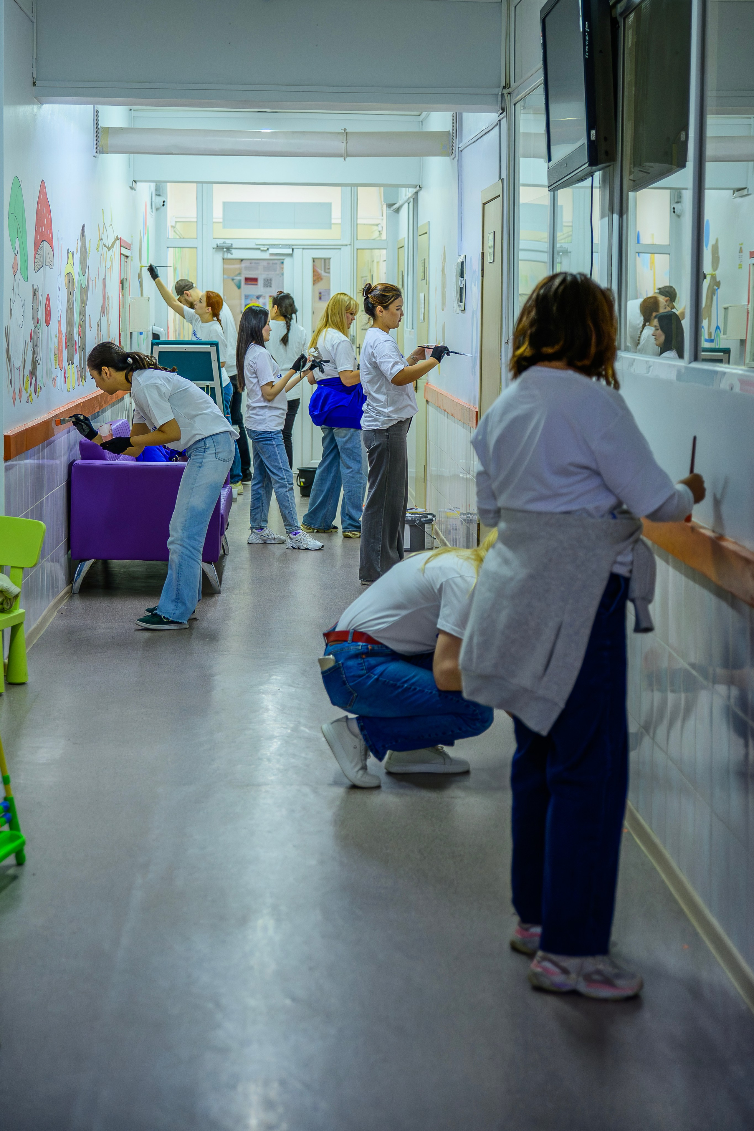 Фотосъемка мероприятия Благотворительная акция «Центре Педиатрии» Care Beyond Skin Day. Фотограф в Алматы Егор Поленов