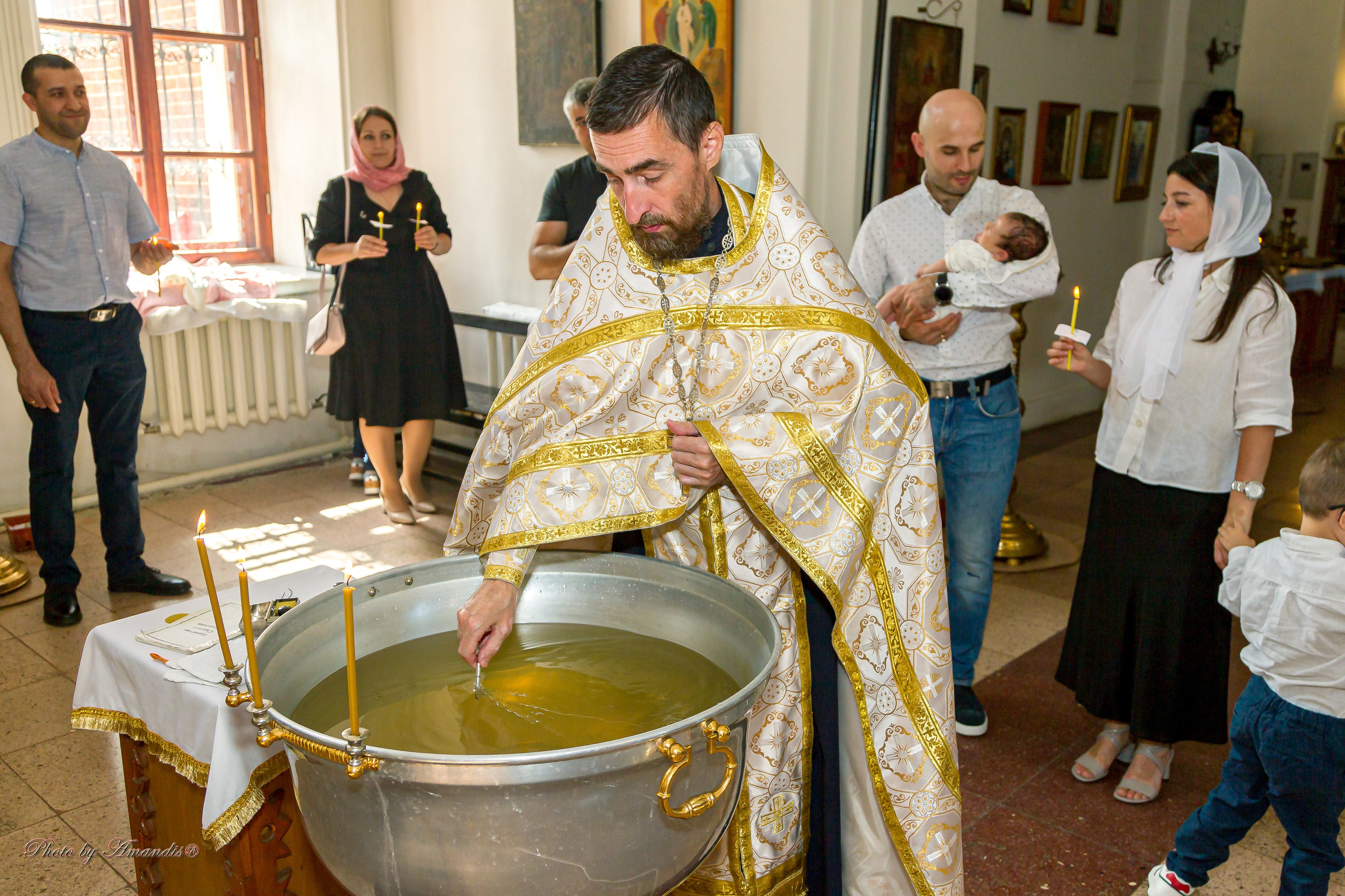 Крещение в д. Еганово (август 2024). Репортажная съемка в Москве и области. Анималистика
