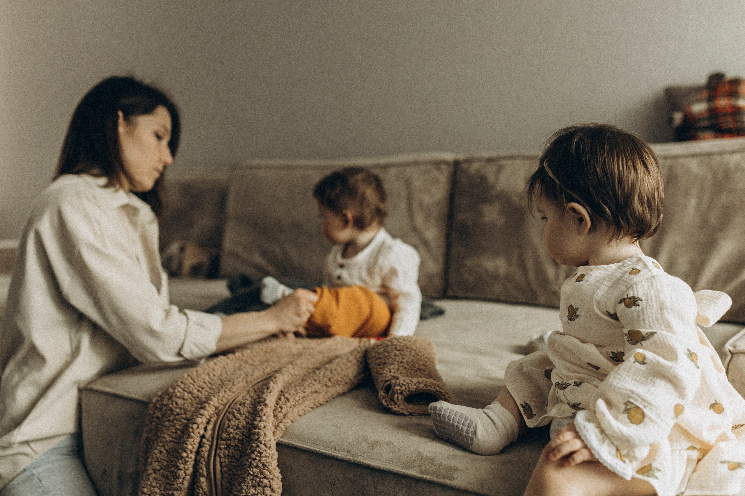 Домашняя семейная фотосессия. Семейный и детский фотограф в Рязани Васюгова Мария