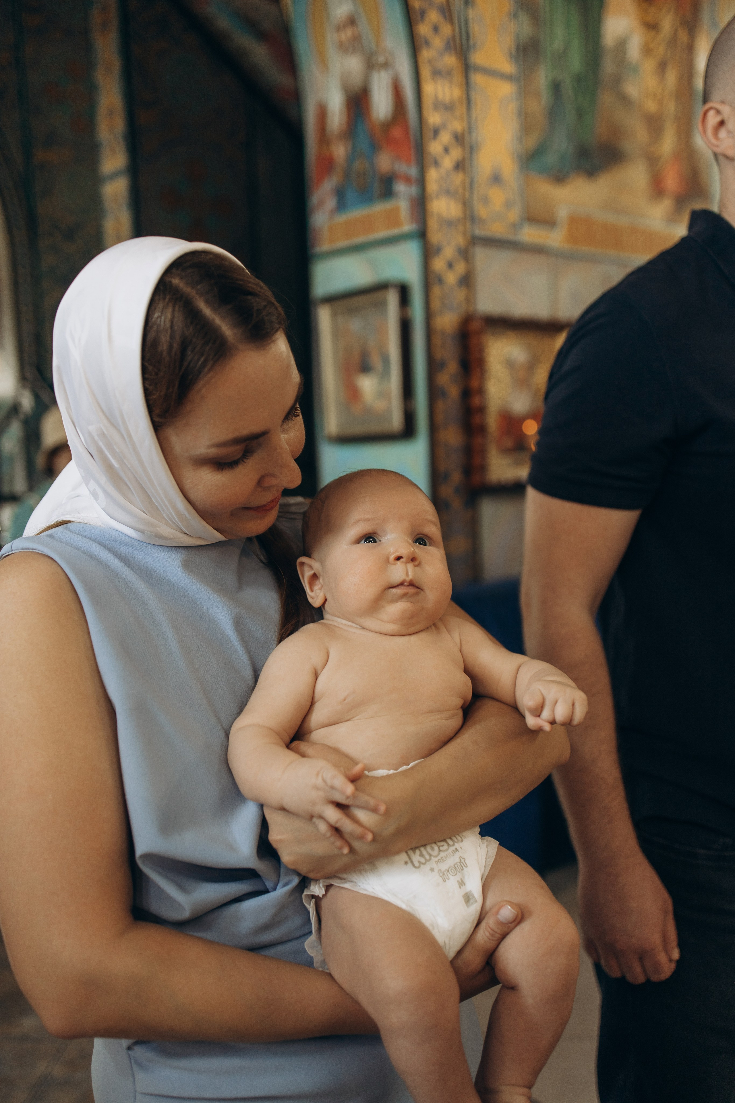 Крещение Ивана. Самый теплый фотограф в Краснодаре Рябоконь Ксения