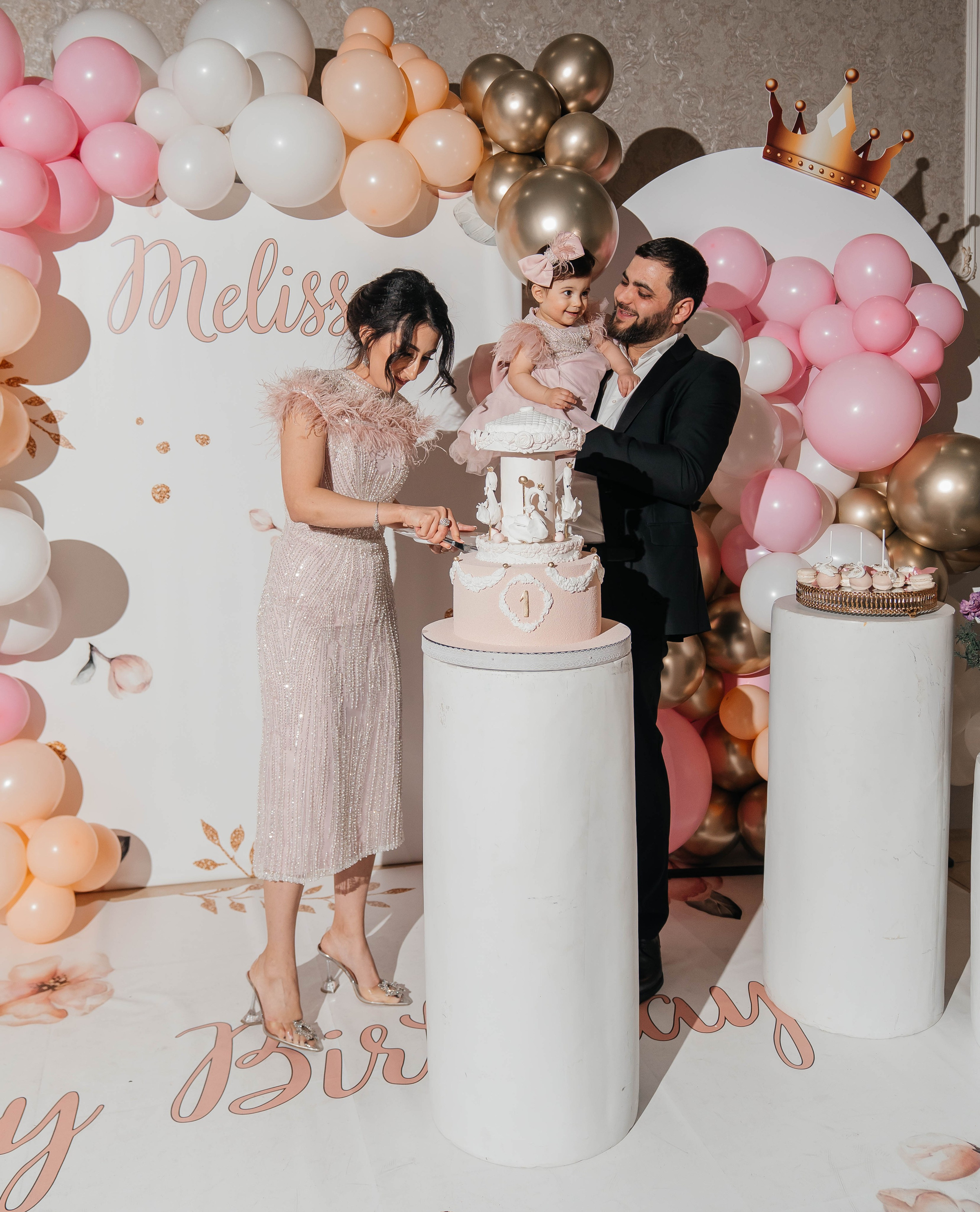 День рождения малышка Melisa. Свадебный фотограф в Саратове и Москве Гусейнова Рухия