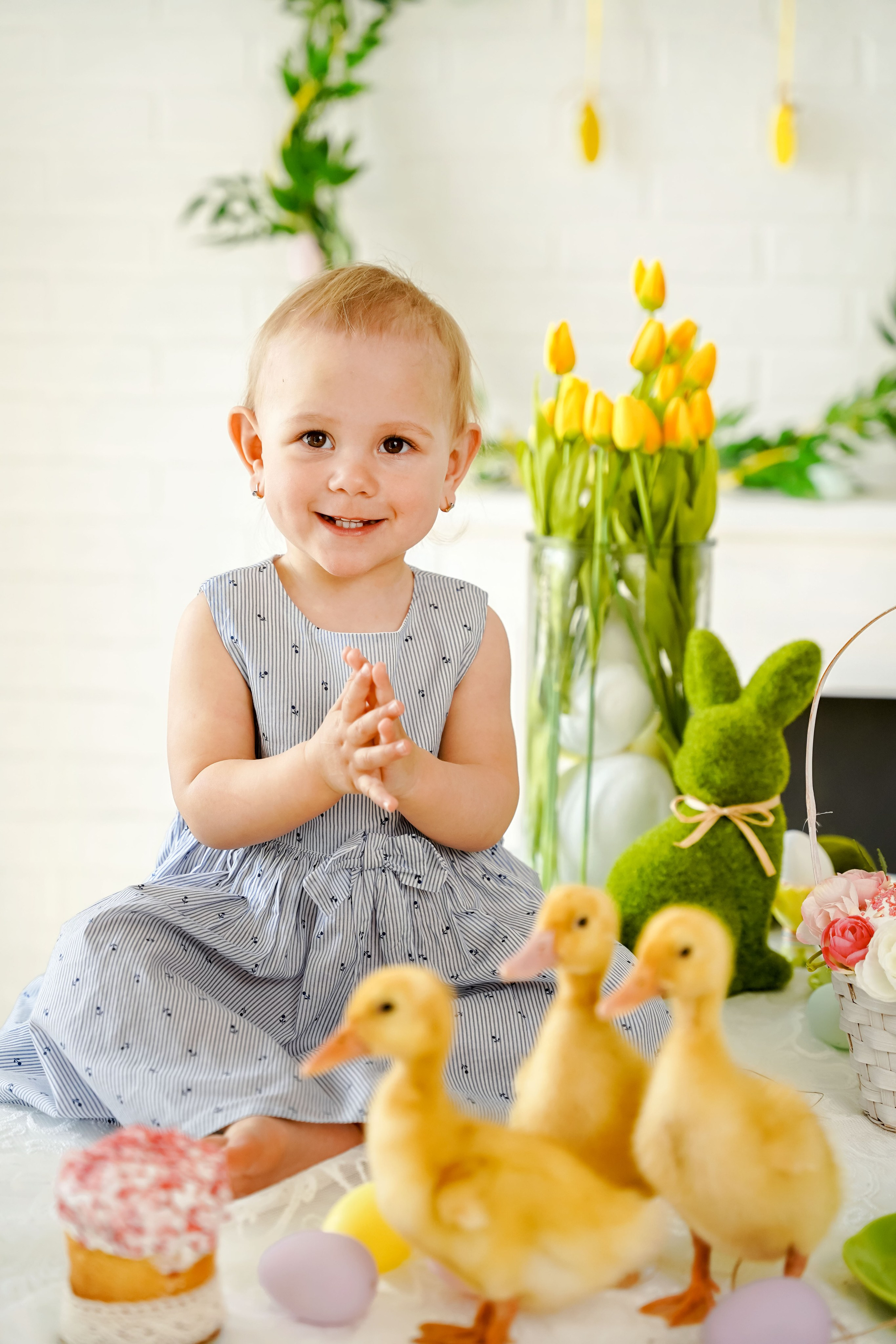 ПРОЕКТ «ПАСХАЛЬНЫЙ» С УТЯТАМИ. Фотограф в Ялте Инна Найден. Детский и семейный фотограф