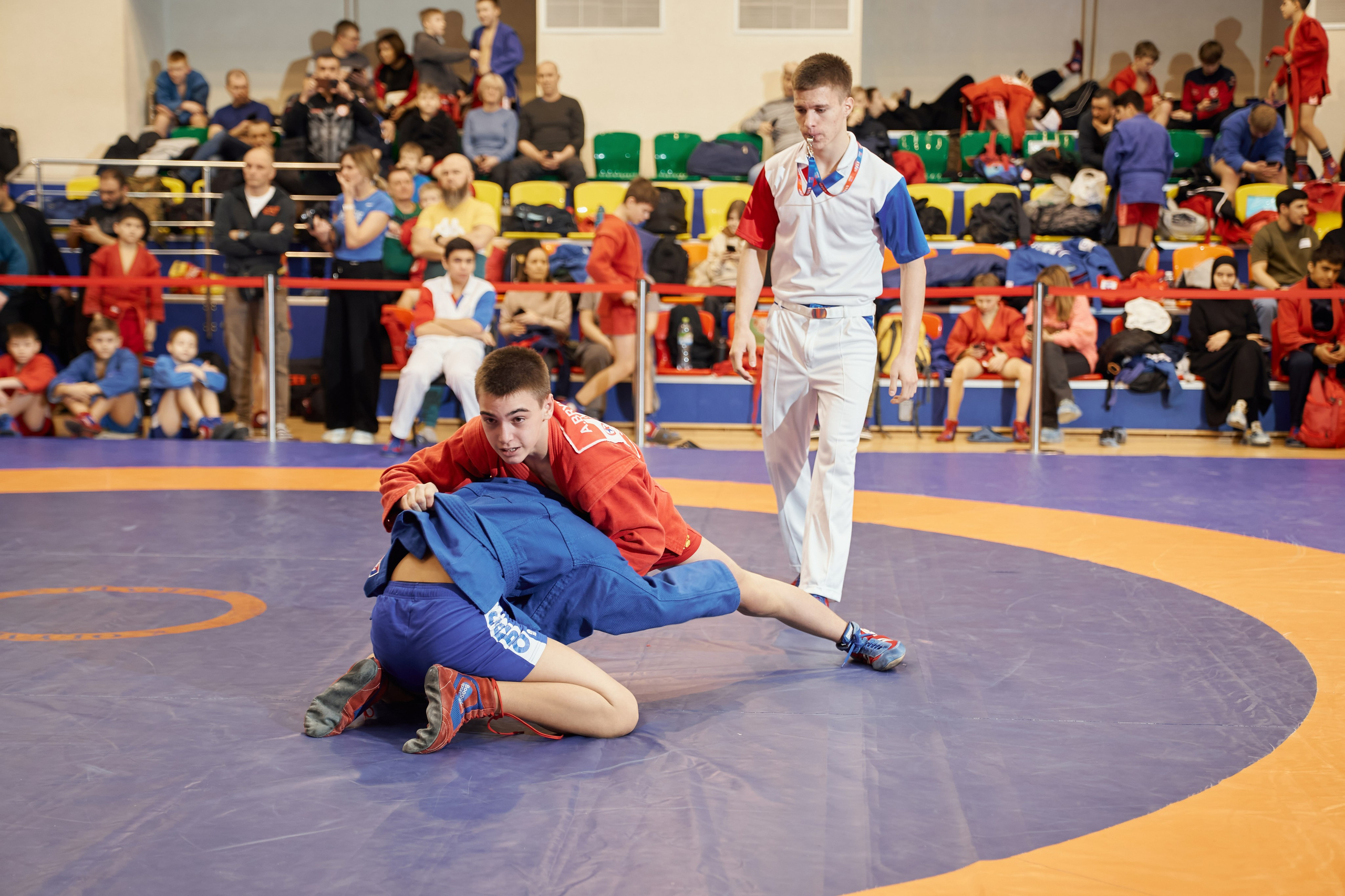 Чемпионат по самбо в Мытищах среди юношей — 2025 год