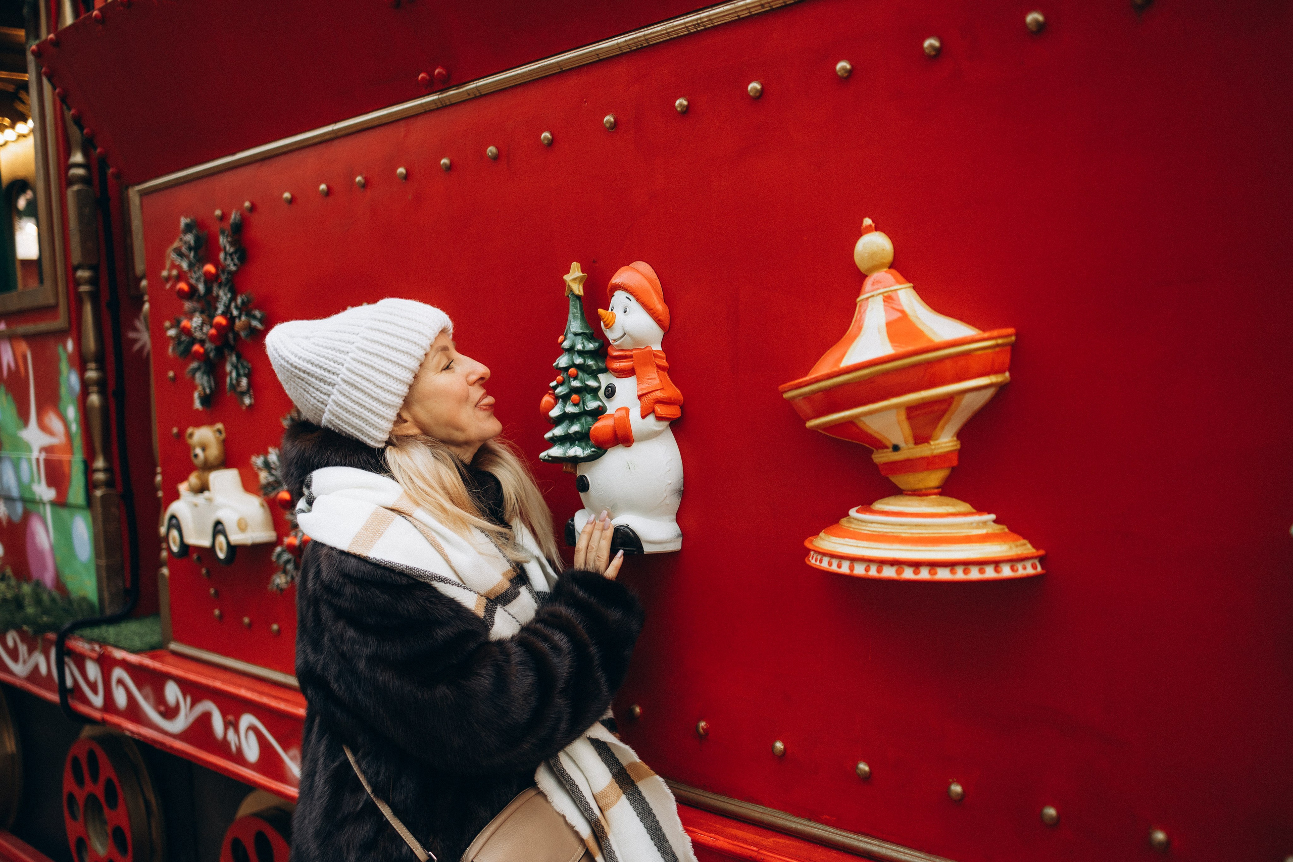 Зимняя прогулка Юлии. Фотограф lifestylе в Москве Пшеничная Анастасия