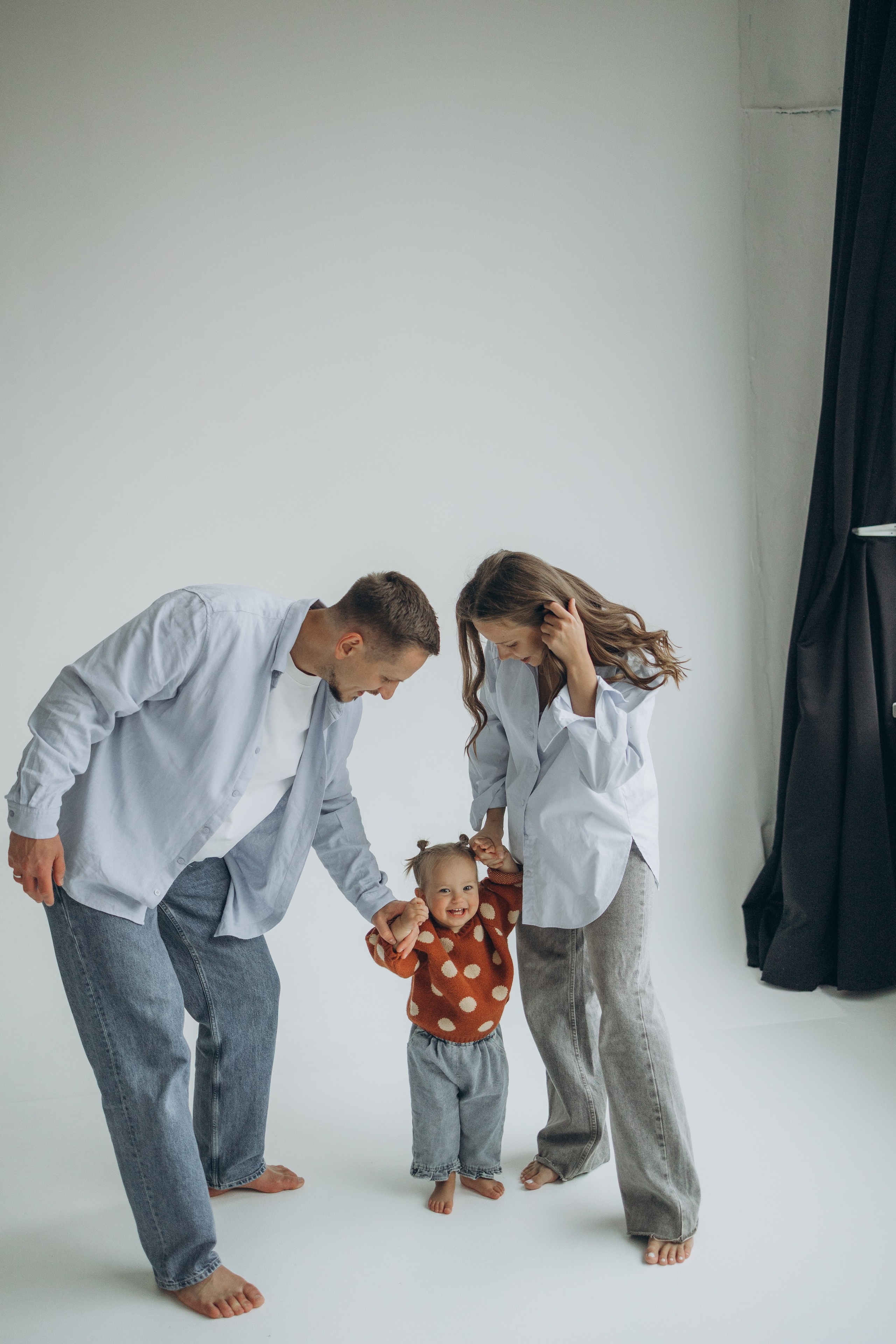 Анна, Сергей и София. Семейный фотограф в Москве Виктория Ястребинская