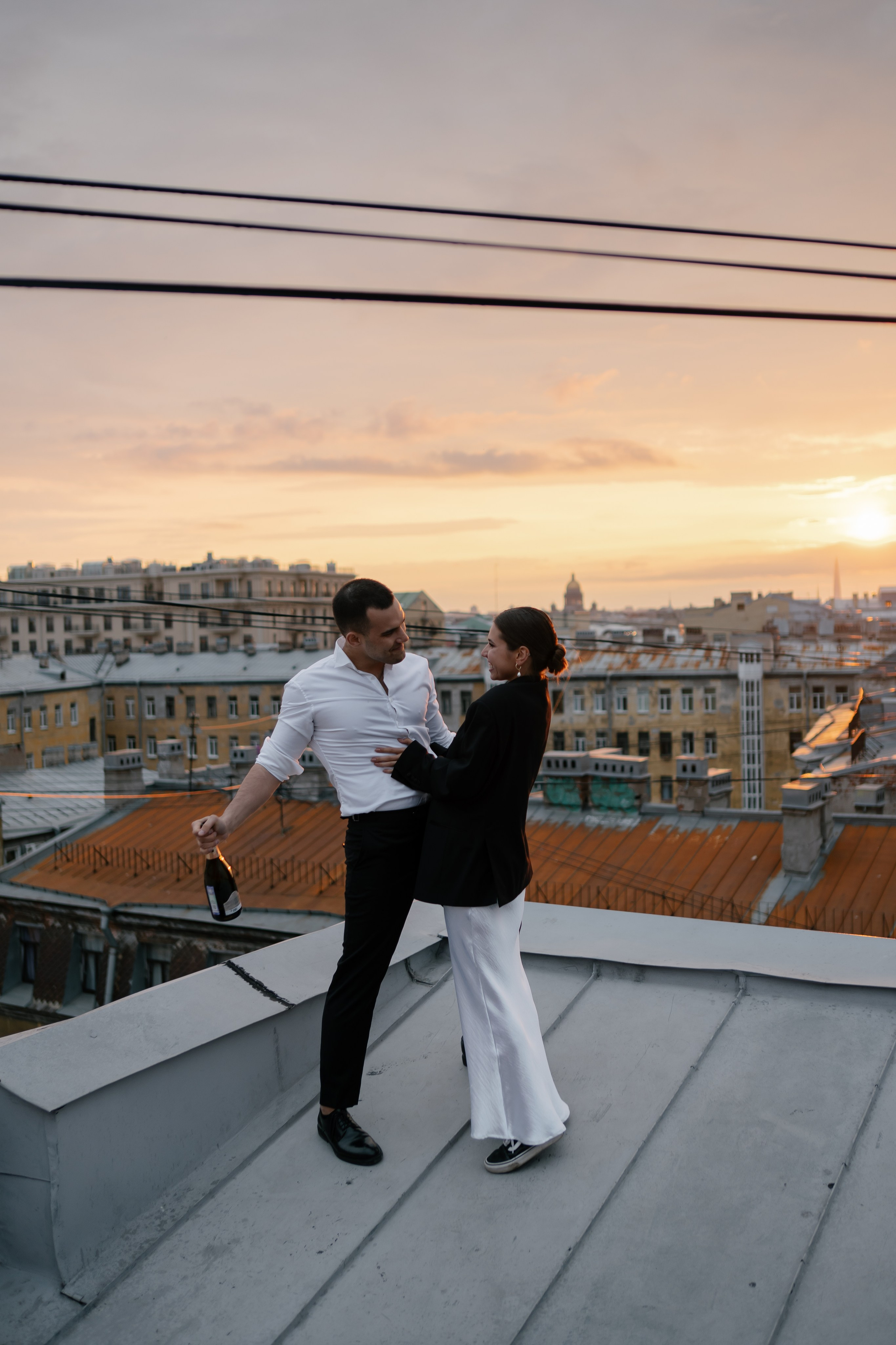 На крышах Питера. Семейный и свадебный фотограф в Красногорске Анастасия Тихонова