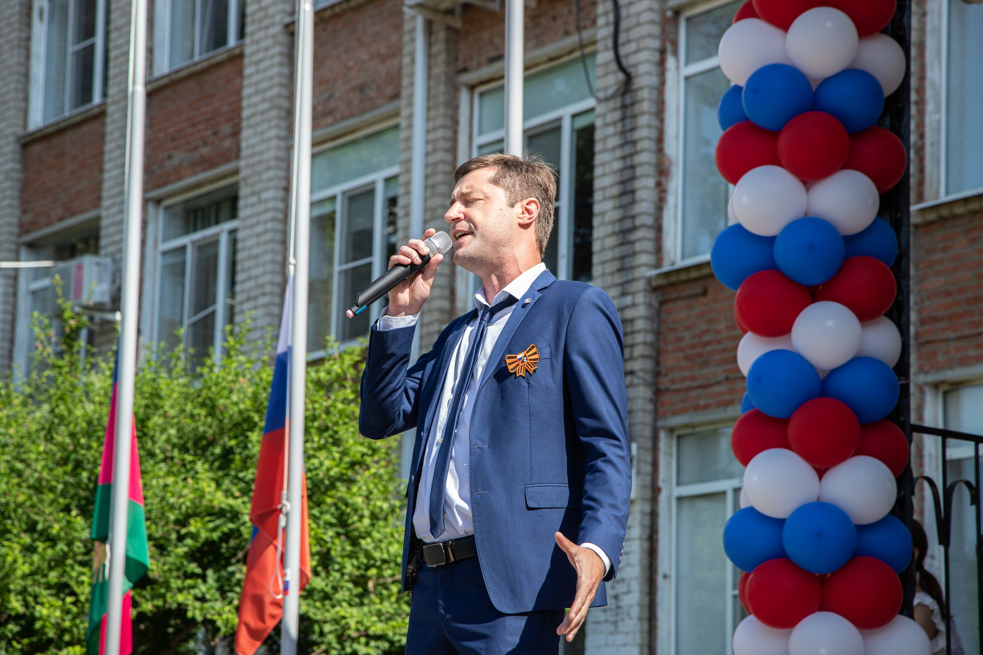 Открытие муралов памяти Героев СВО. Репортажный, промышленный и маркетплейс-фотограф Дмитрий Чернат