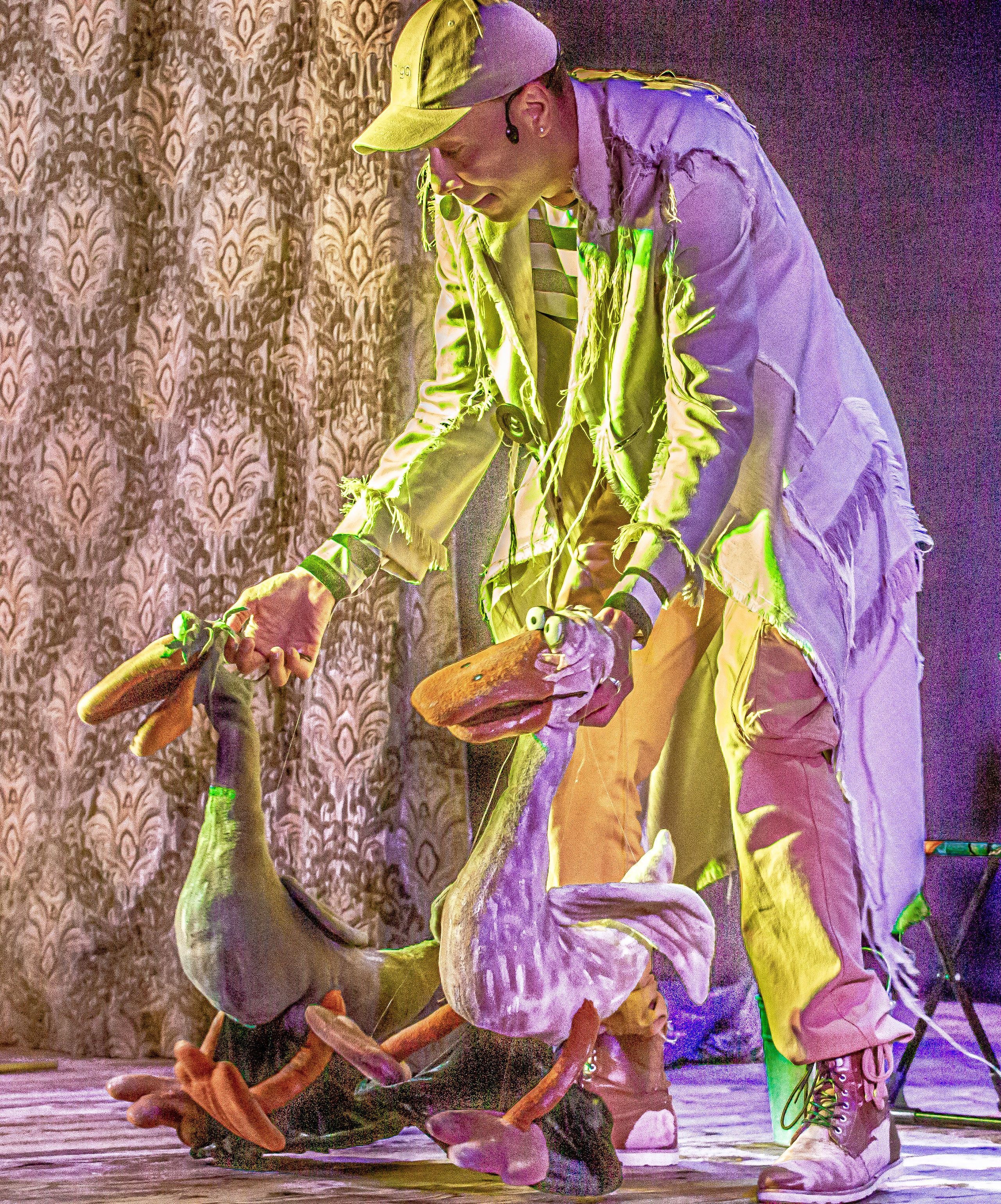 Спектакль театра Саквояж Лягушка путешествиница. Фотограф в Сочи Юрий Шептаев