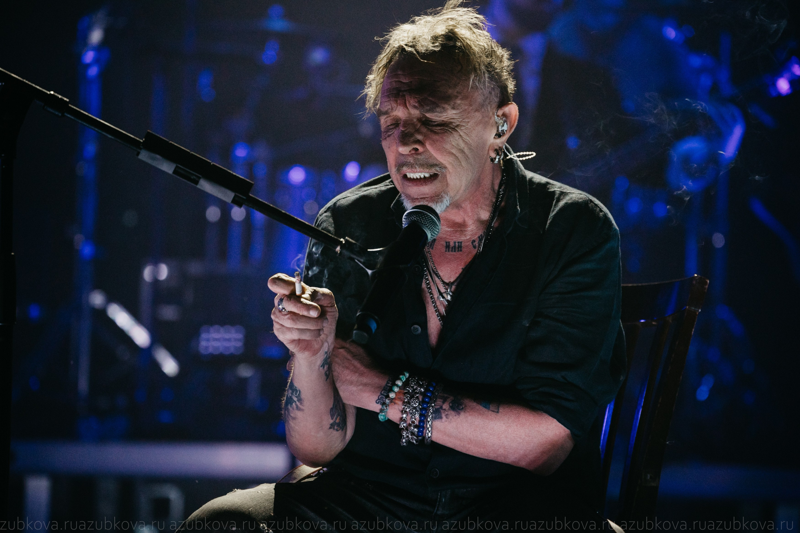 Гарик Сукачёв. Фотограф Анастасия Зубкова