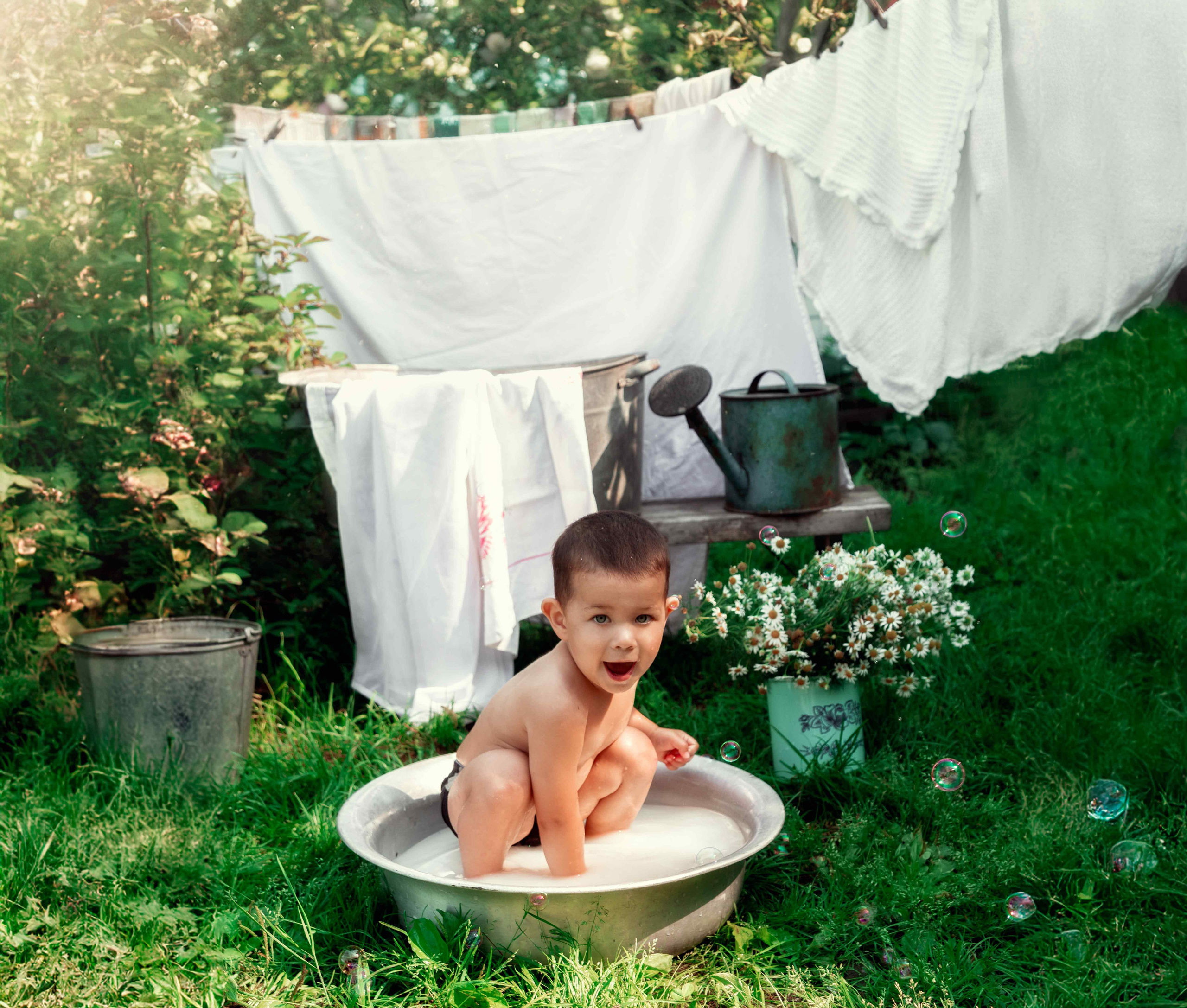 Большая стирка. Семейный, свадебный и детский фотограф в Новосибирске Ольга Хидченко