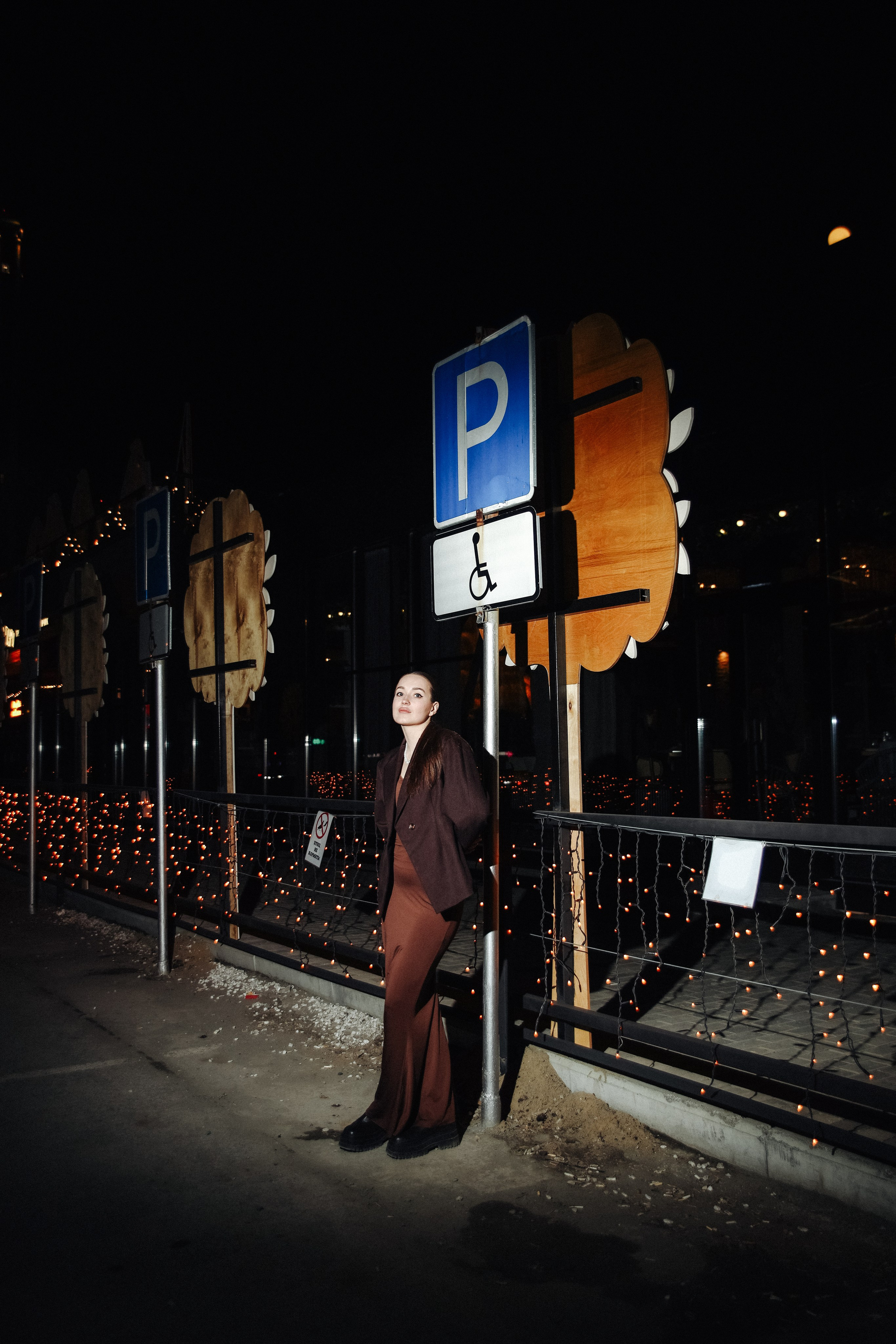 Ночная прогулки. Индивидуальный фотограф Новосибирск Настя