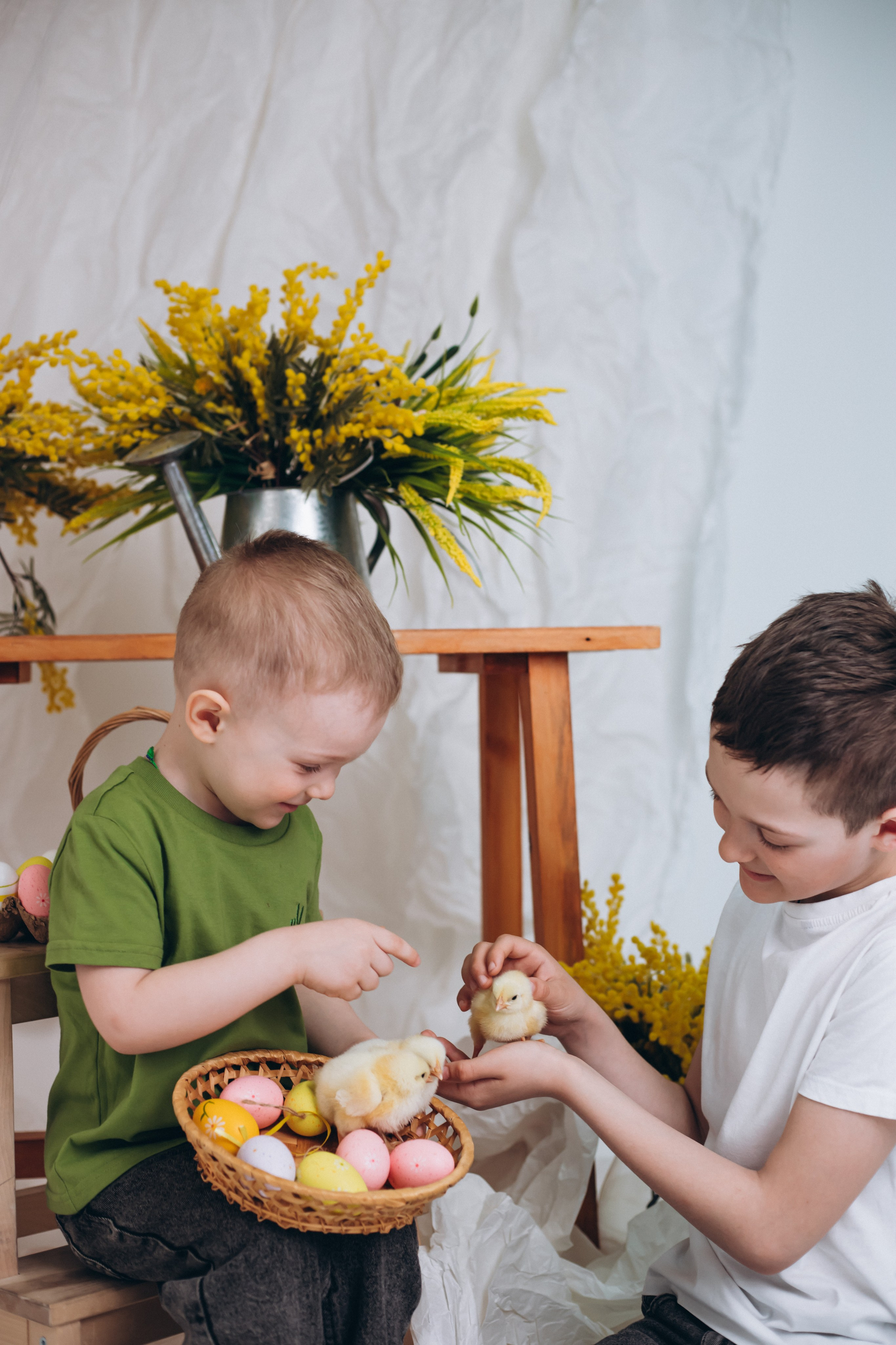 С цыплятами. Семейный фотограф Нижневартовск Тюмень Ефимова Ирина