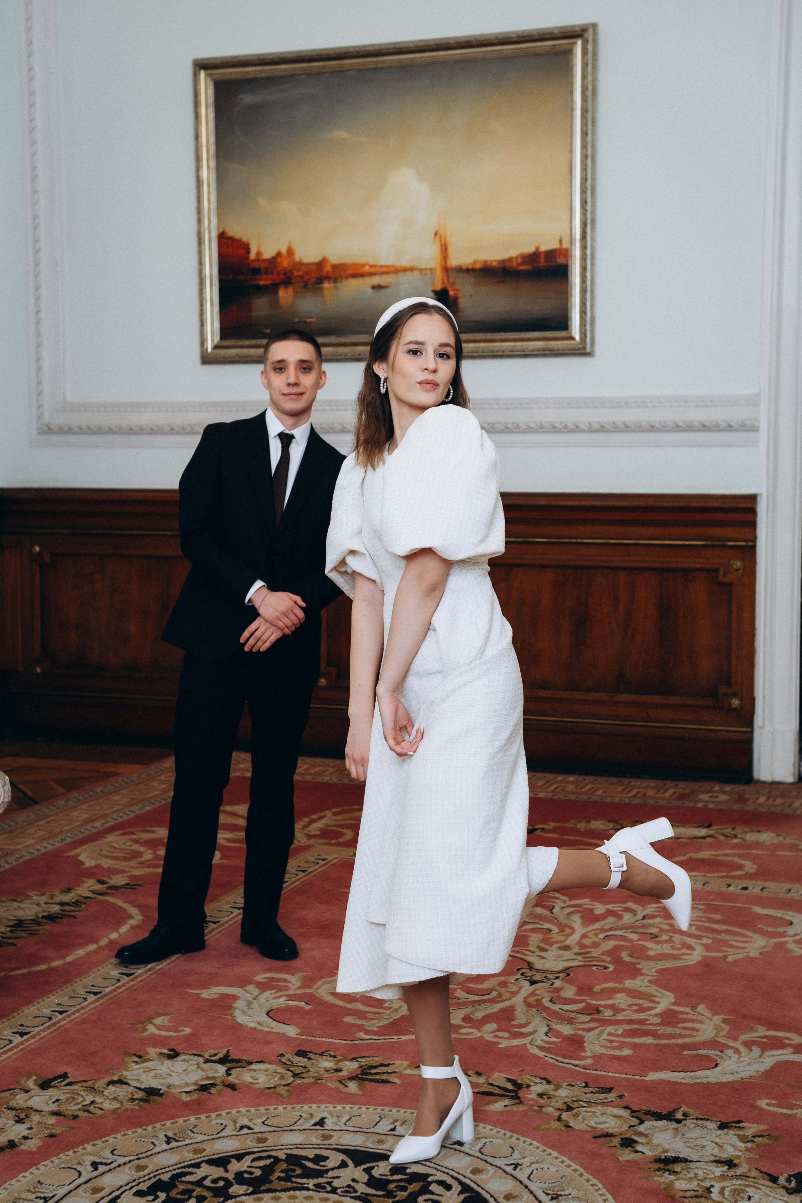 Дворец Бракосочетания № 1(вечерняя). Фотограф в Санкт-Петербурге Кристина Брянская