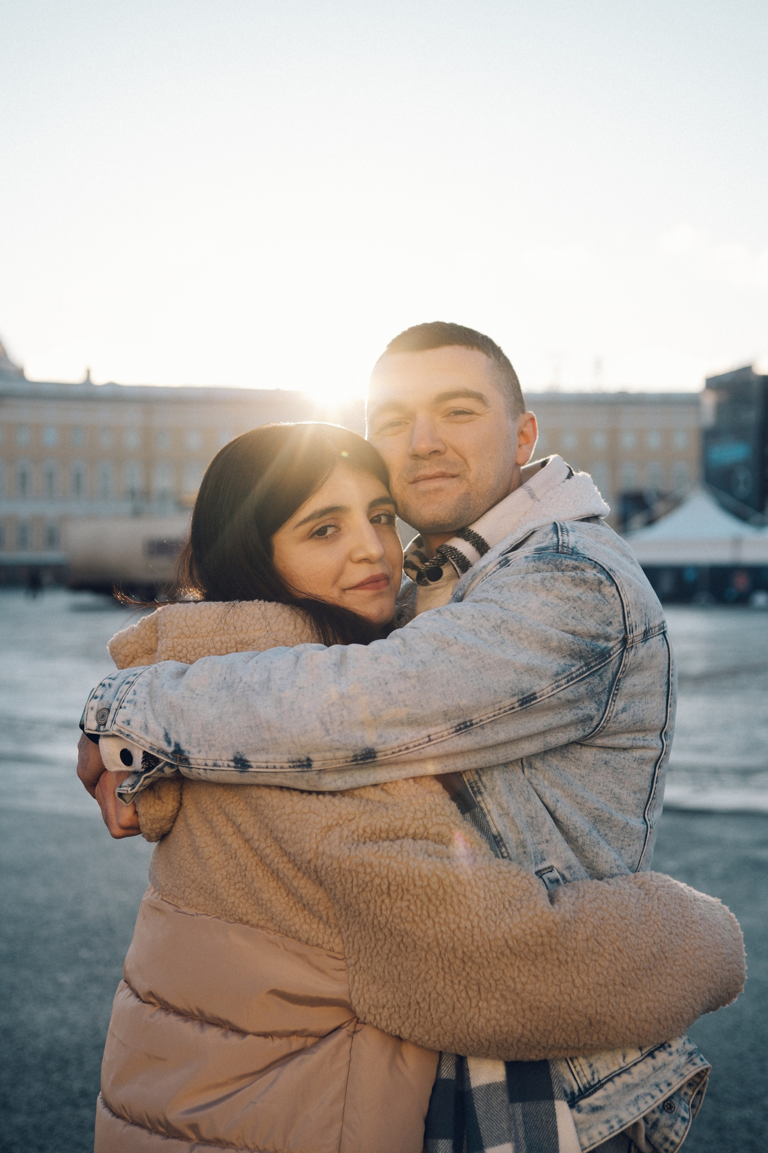 От Дворцовой к Исаакиевскому (зима). Фотограф в Санкт-Петербурге Кристина Брянская