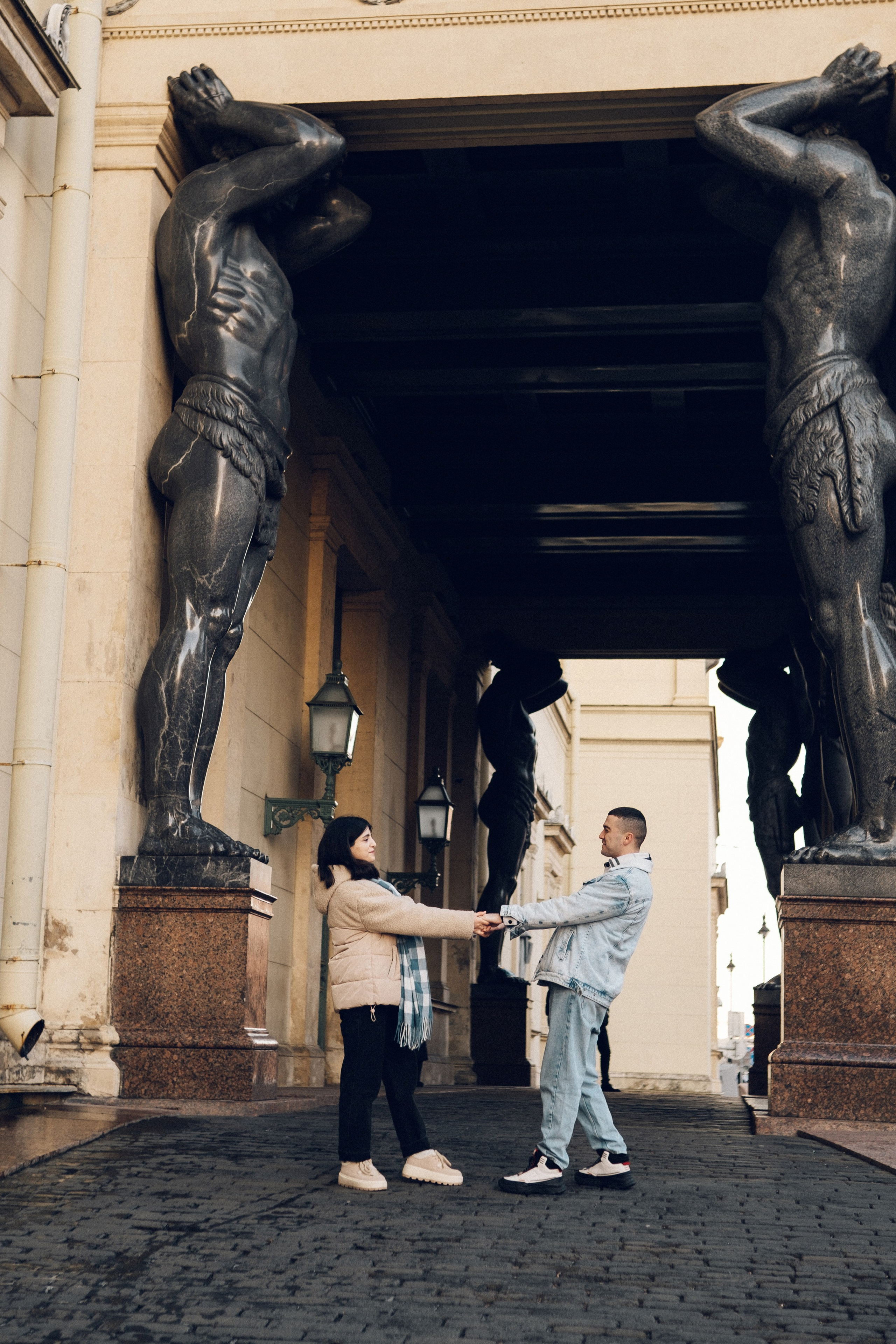 От Дворцовой к Исаакиевскому (зима). Фотограф в Санкт-Петербурге Кристина Брянская