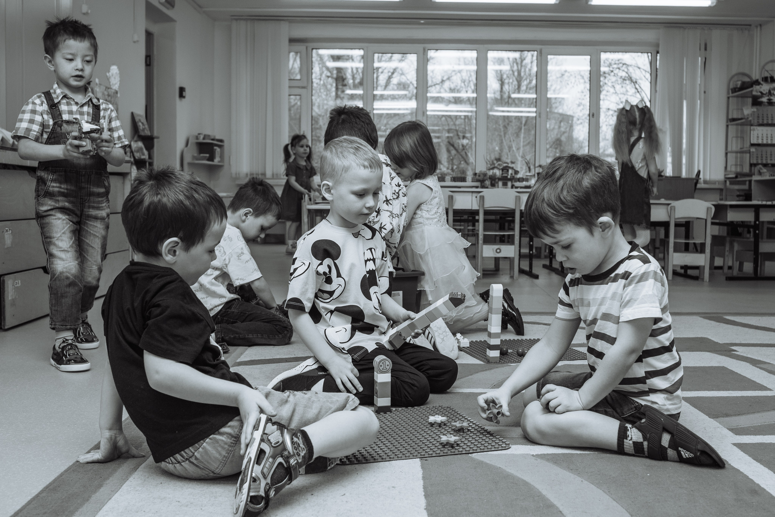 Съемка в садике. Семейный фотограф Николаева Ольга